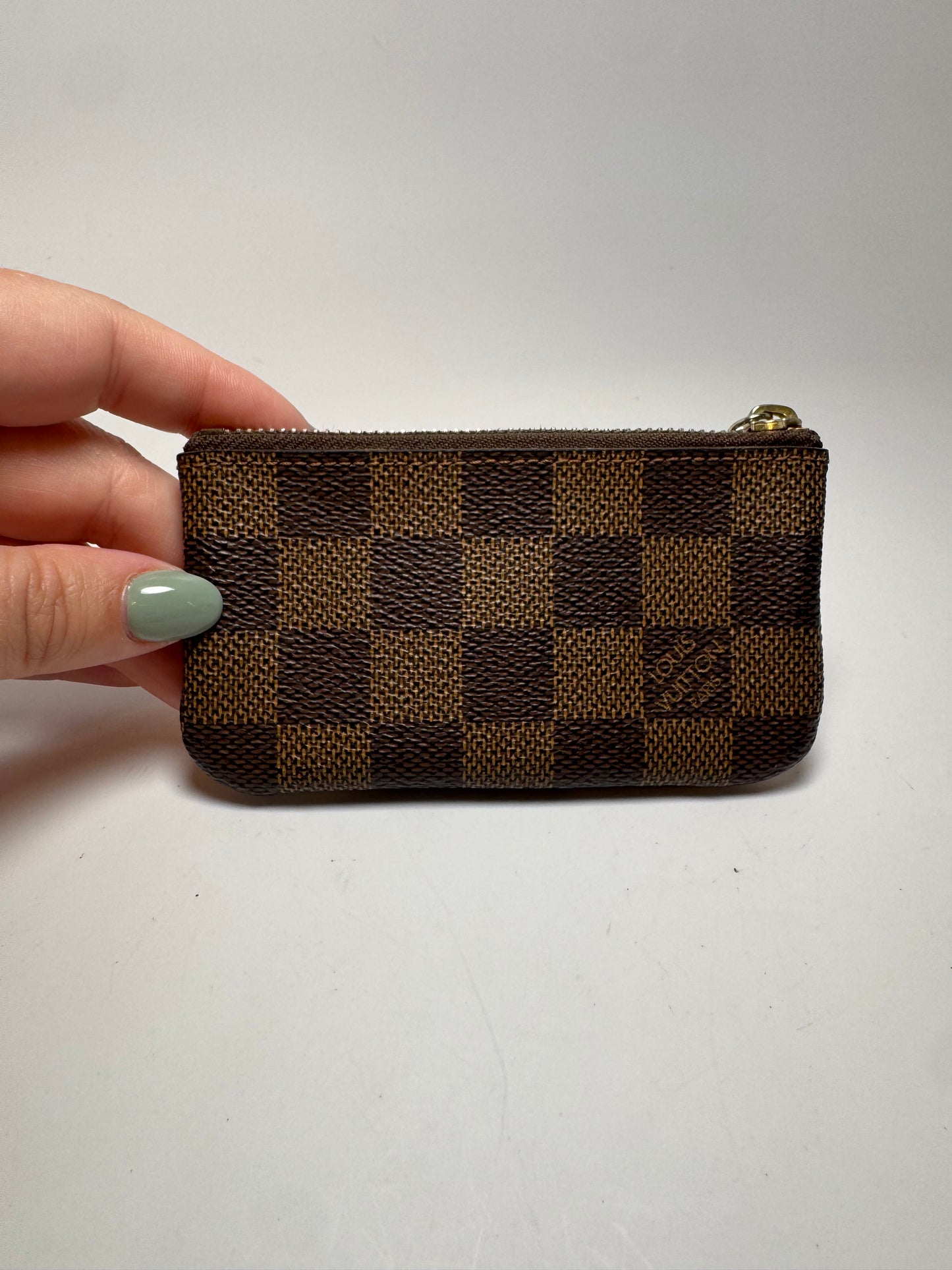 Louis Vuitton Key Cles/Key Pouch Damier Ebene