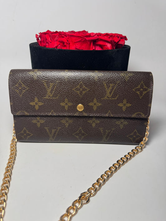 Louis Vuitton Sarah Monogram Wallet On Chain