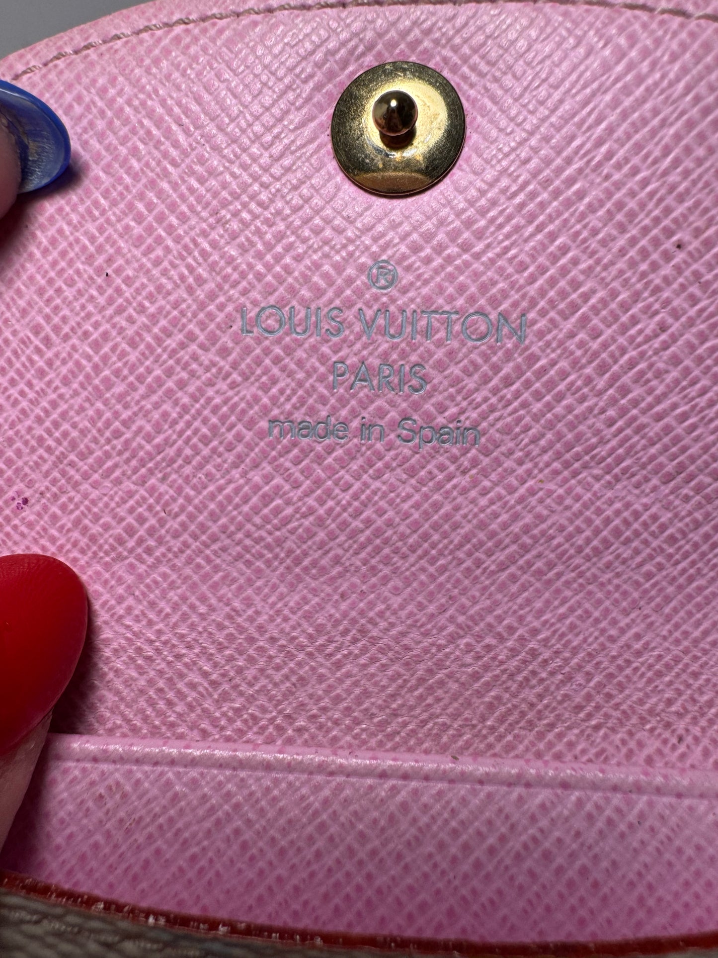 Louis Vuitton Multicolor Monogram Rosalie Coin Purse (Murakami Collection)