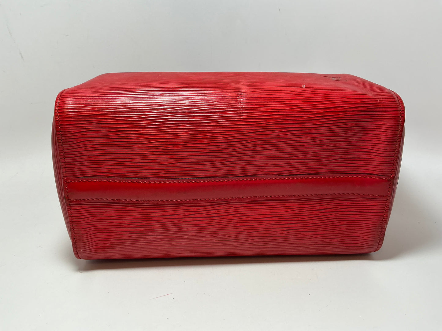 Louis Vuitton Speedy 25 Red Epi Leather