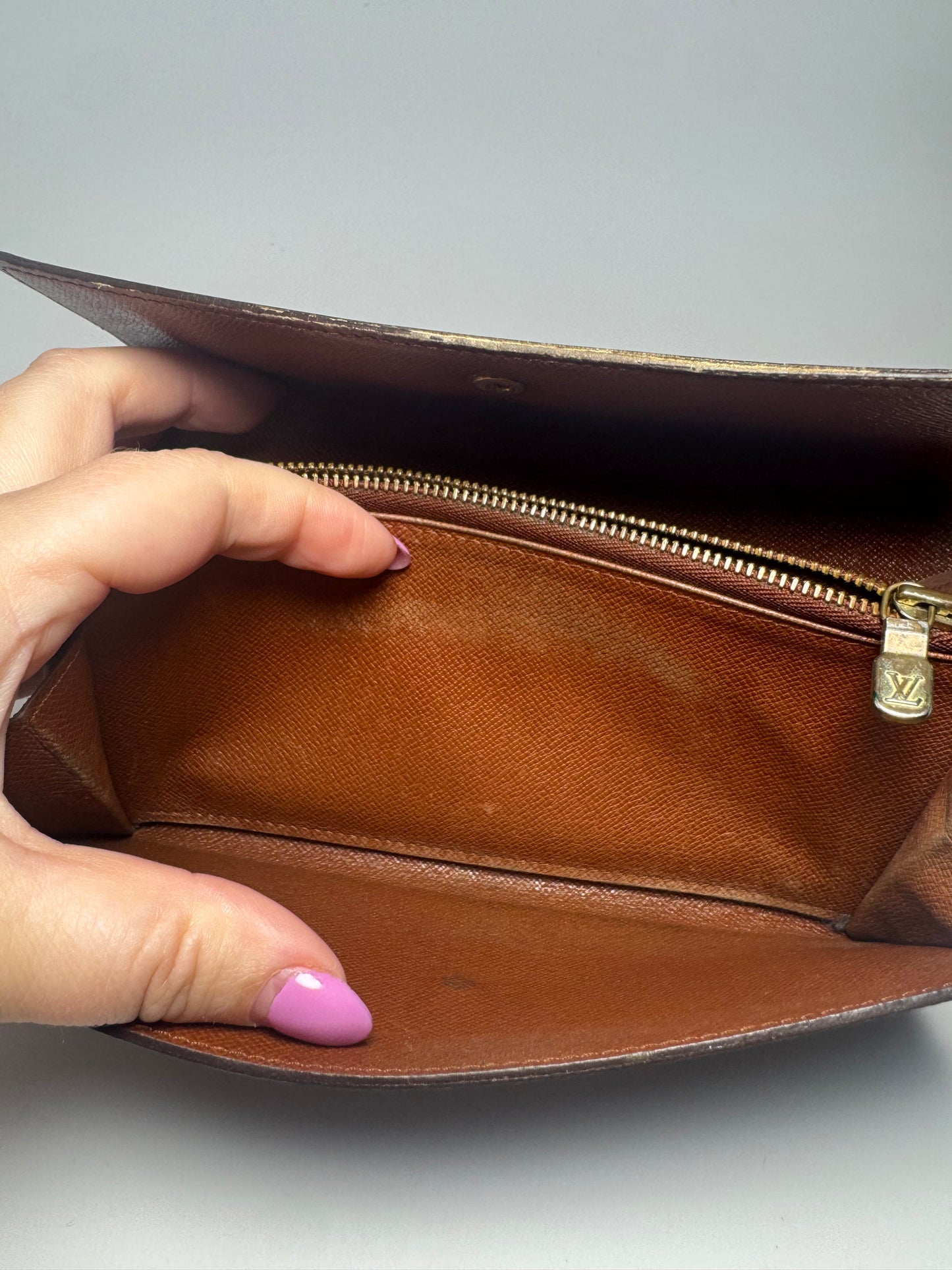Louis Vuitton Sarah Monogram Wallet (Vintage- October 1991 in France)