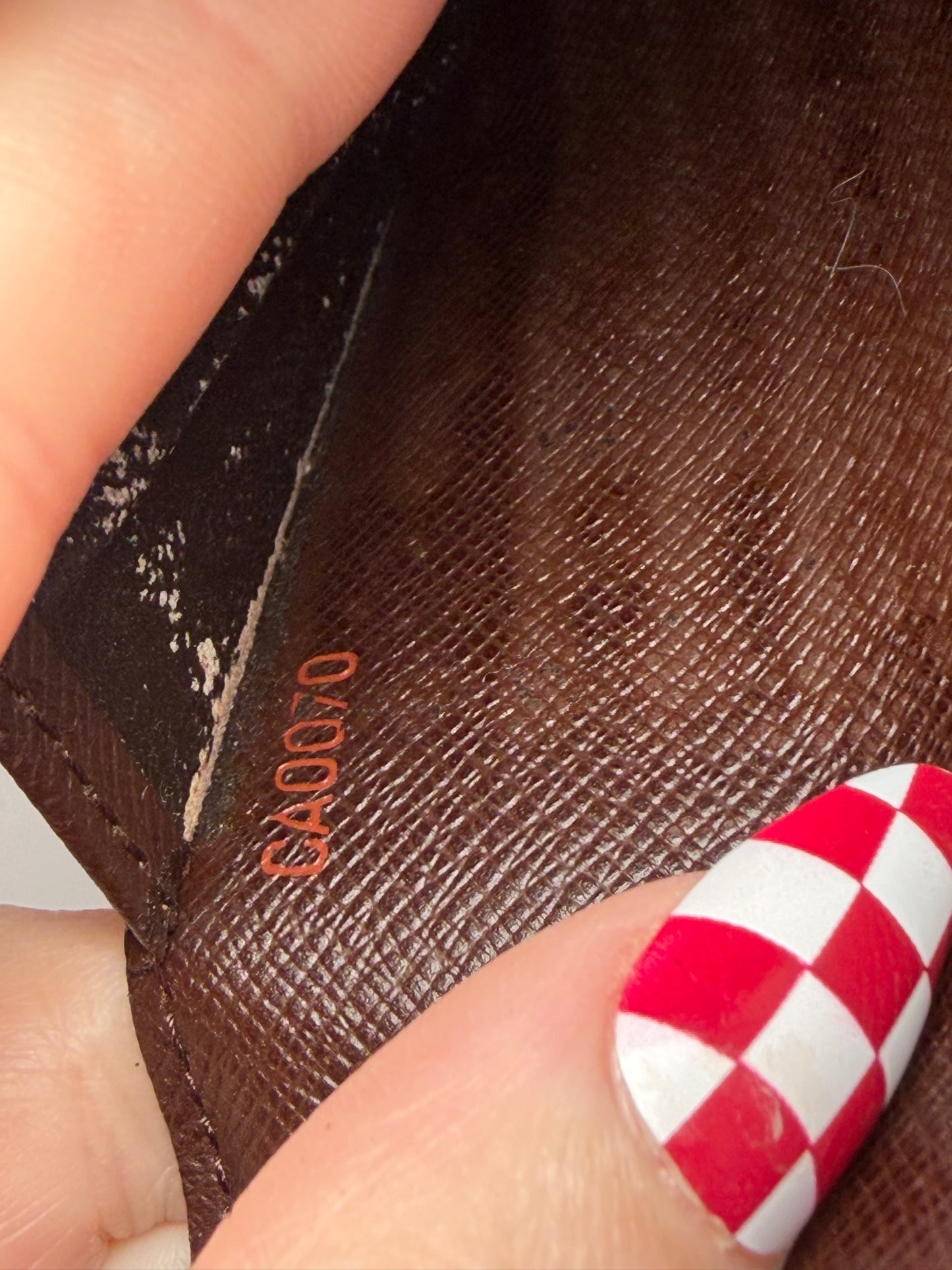 Louis Vuitton Damier Ebene Slim Wallet/Passport Holder