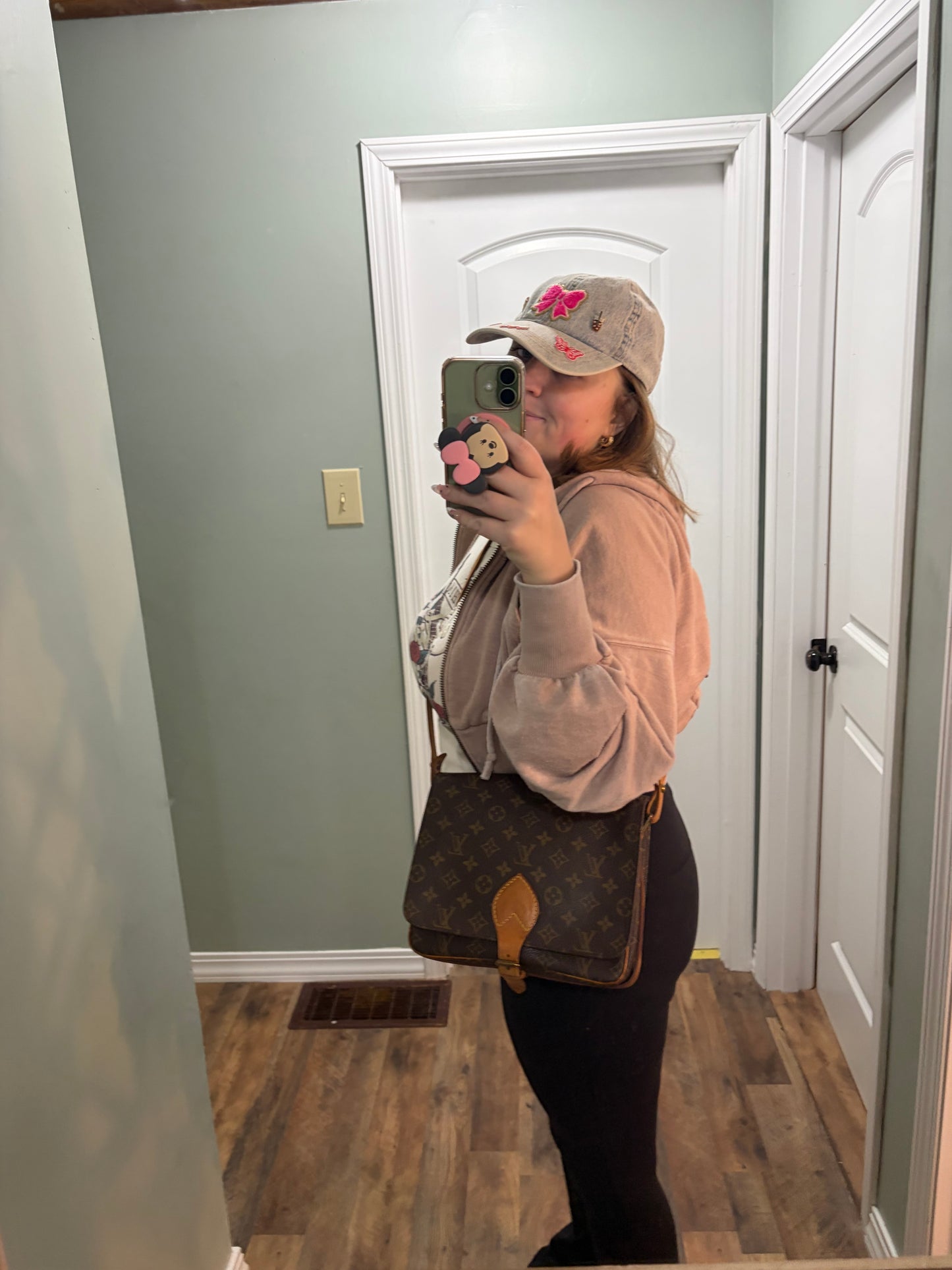 Louis Vuitton Cartouchière GM Monogram Crossbody/Shoulder Bag