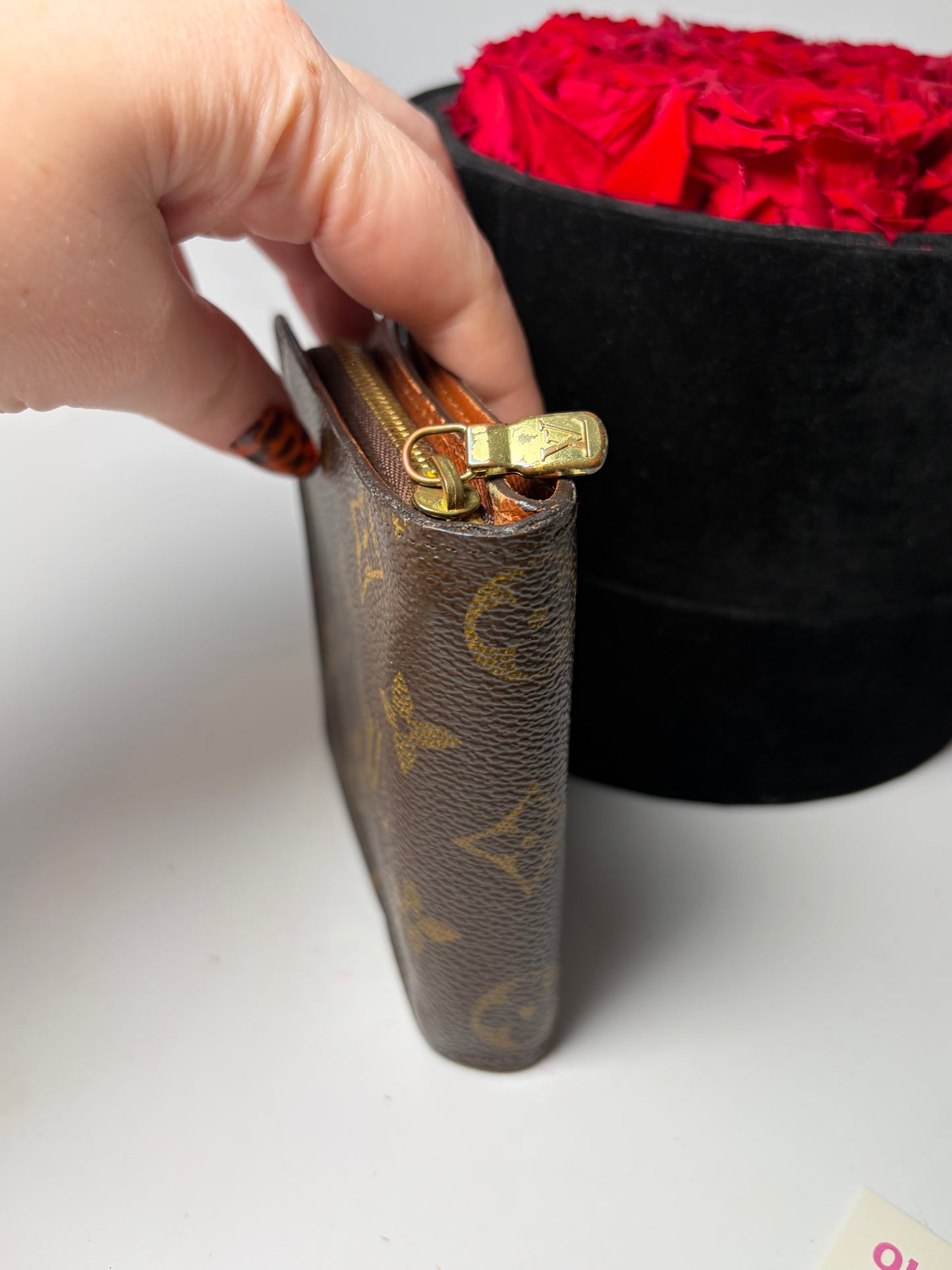 Louis Vuitton Monogram Zippy Compact Wallet Date code