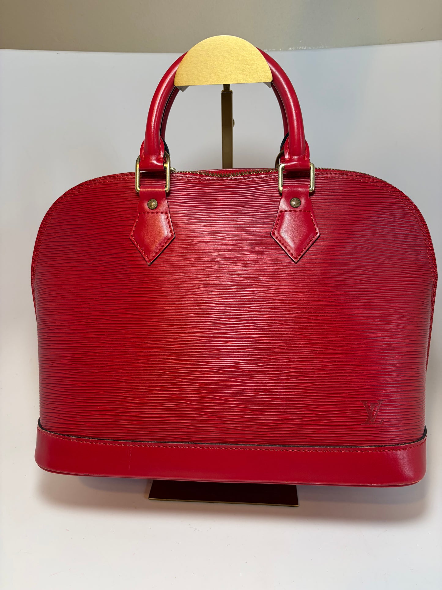 Louis Vuitton Alma PM Castillan Red Epi Leather