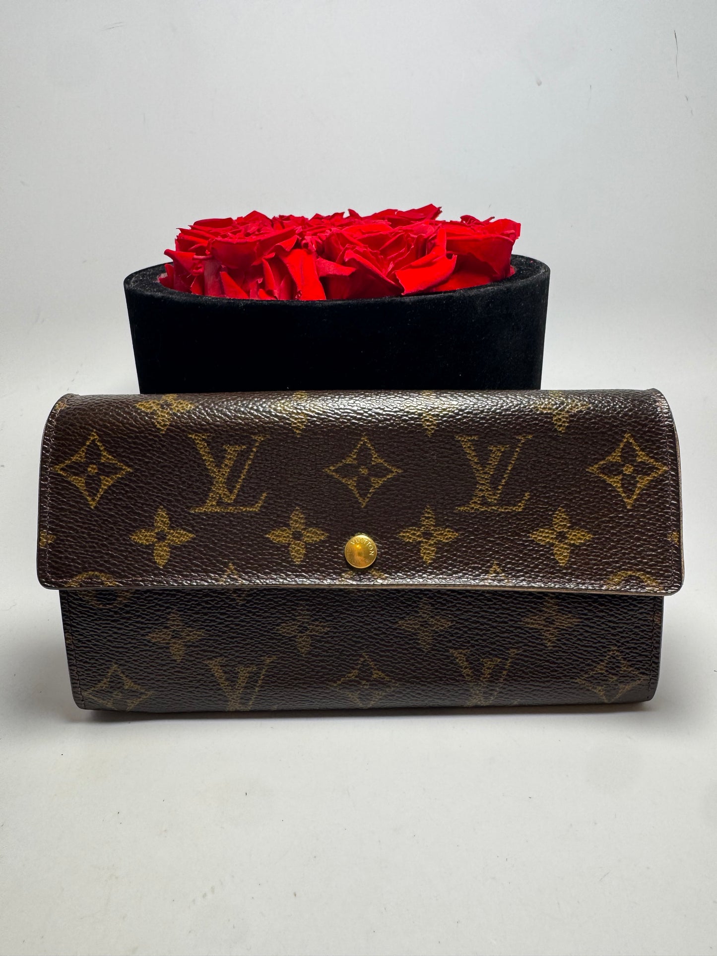 Louis Vuitton Sarah Monogram Wallet Vintage