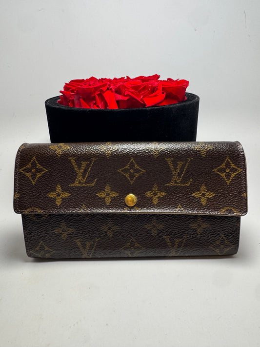 Louis Vuitton Sarah Monogram Wallet Vintage