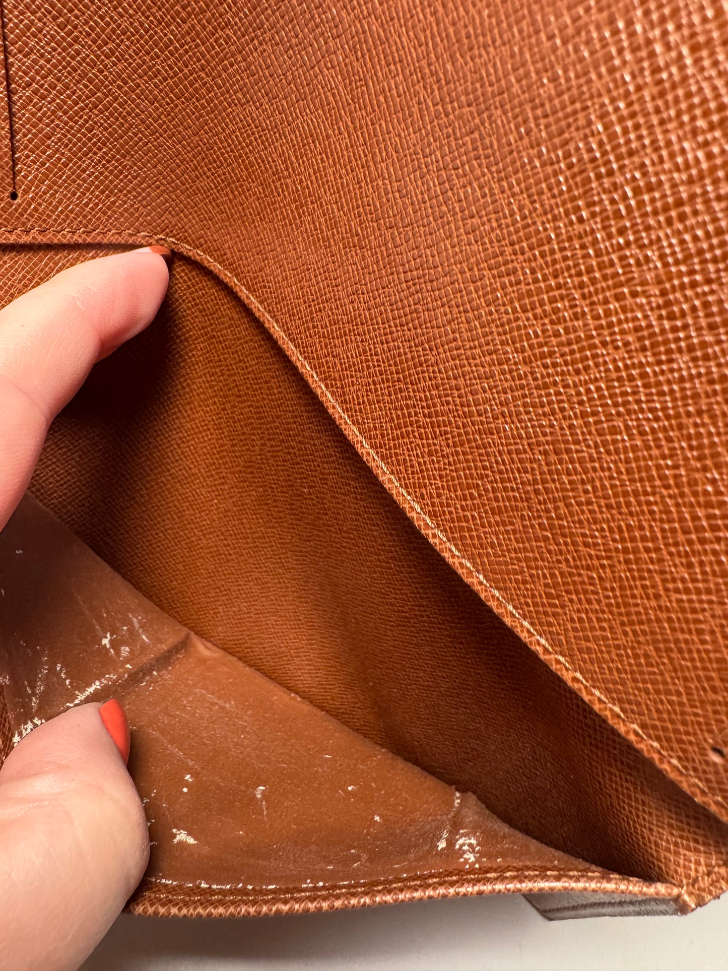 Louis Vuitton Checkbook Cover/Passport Cover Monogram