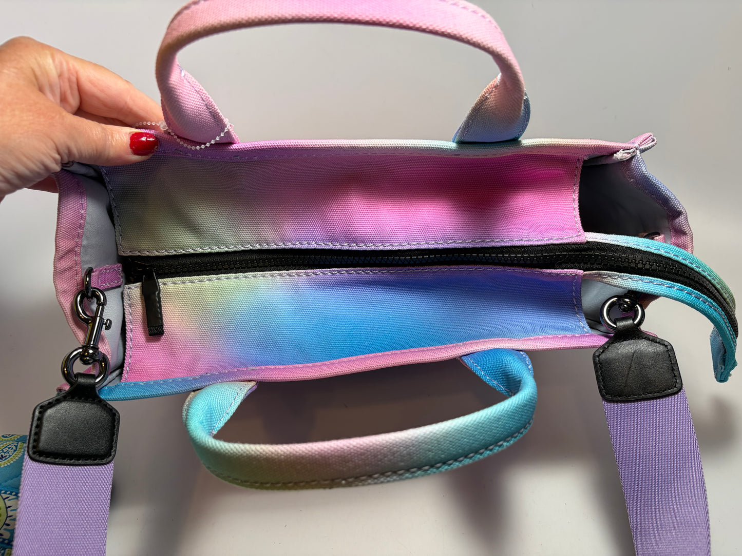 Marc Jacobs Airbrush Canvas Tote Medium Size
