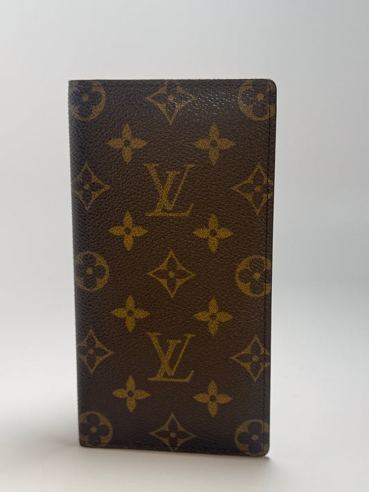 Louis Vuitton Monogram Porte Valeurs Cartes Card Wallet / Passport Cover