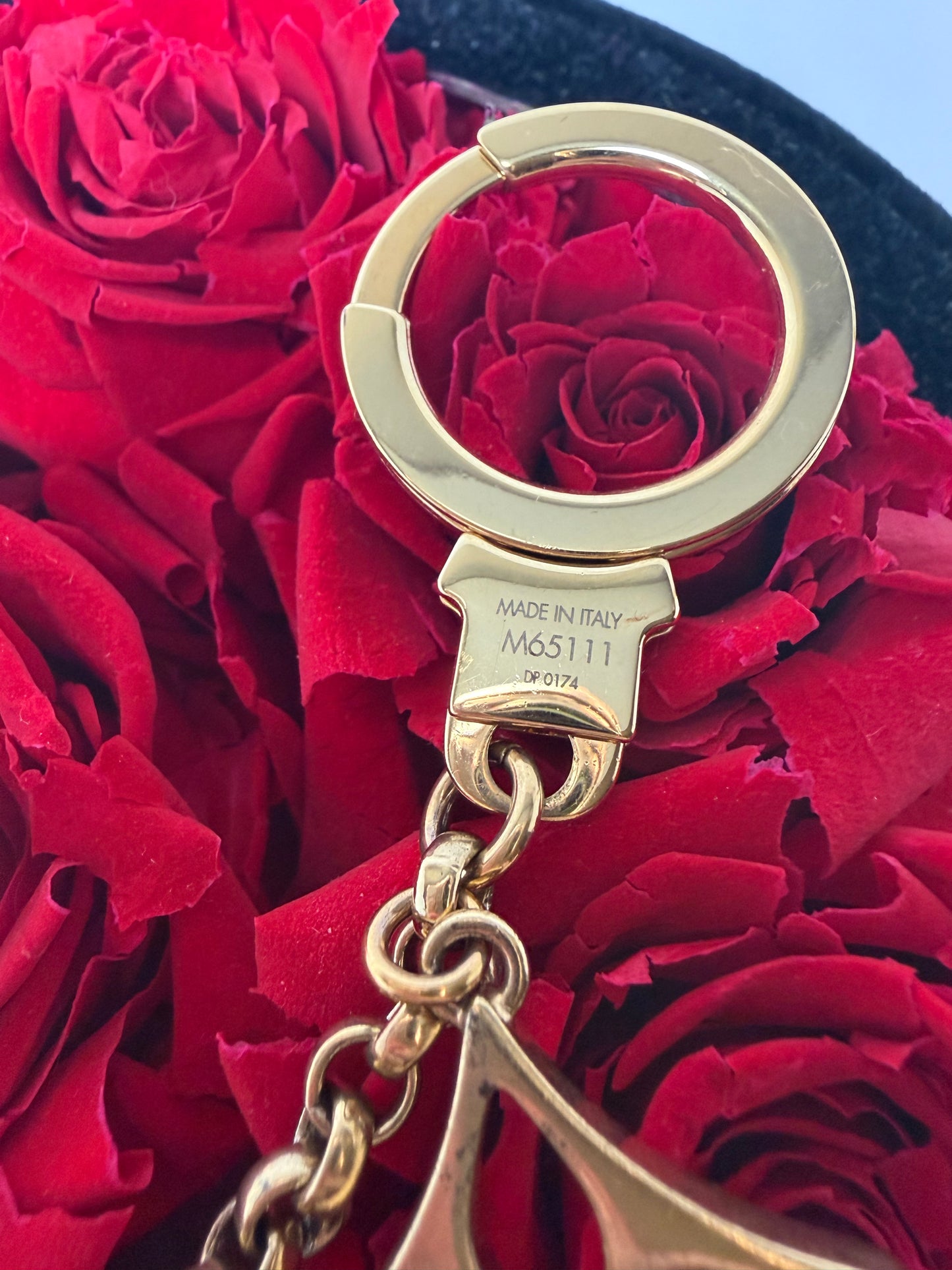 Louis Vuitton Fleur De Monogram Bag Charm Comes w/Dust Bag & Box