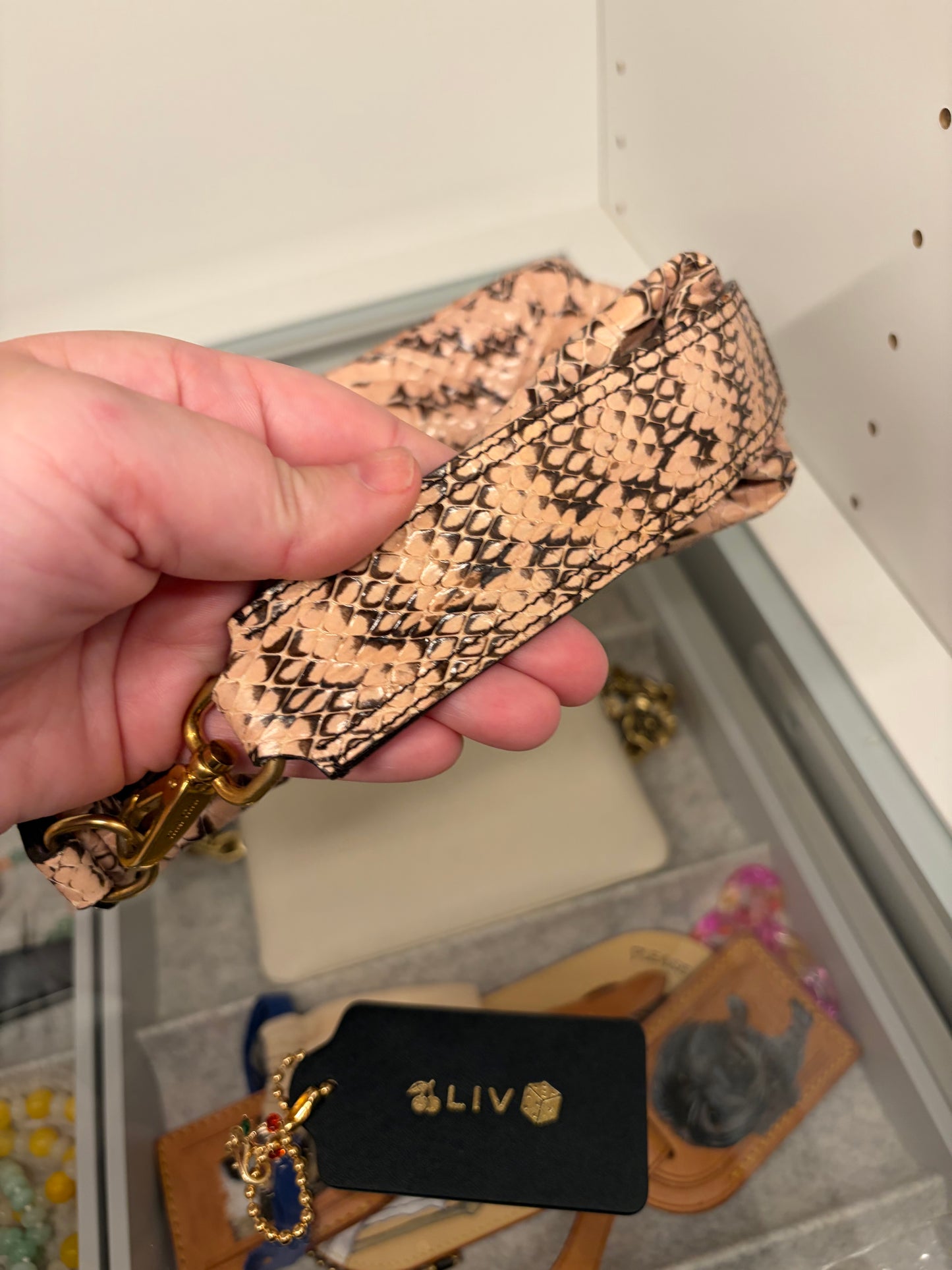 Miu Miu Python Mini Bag