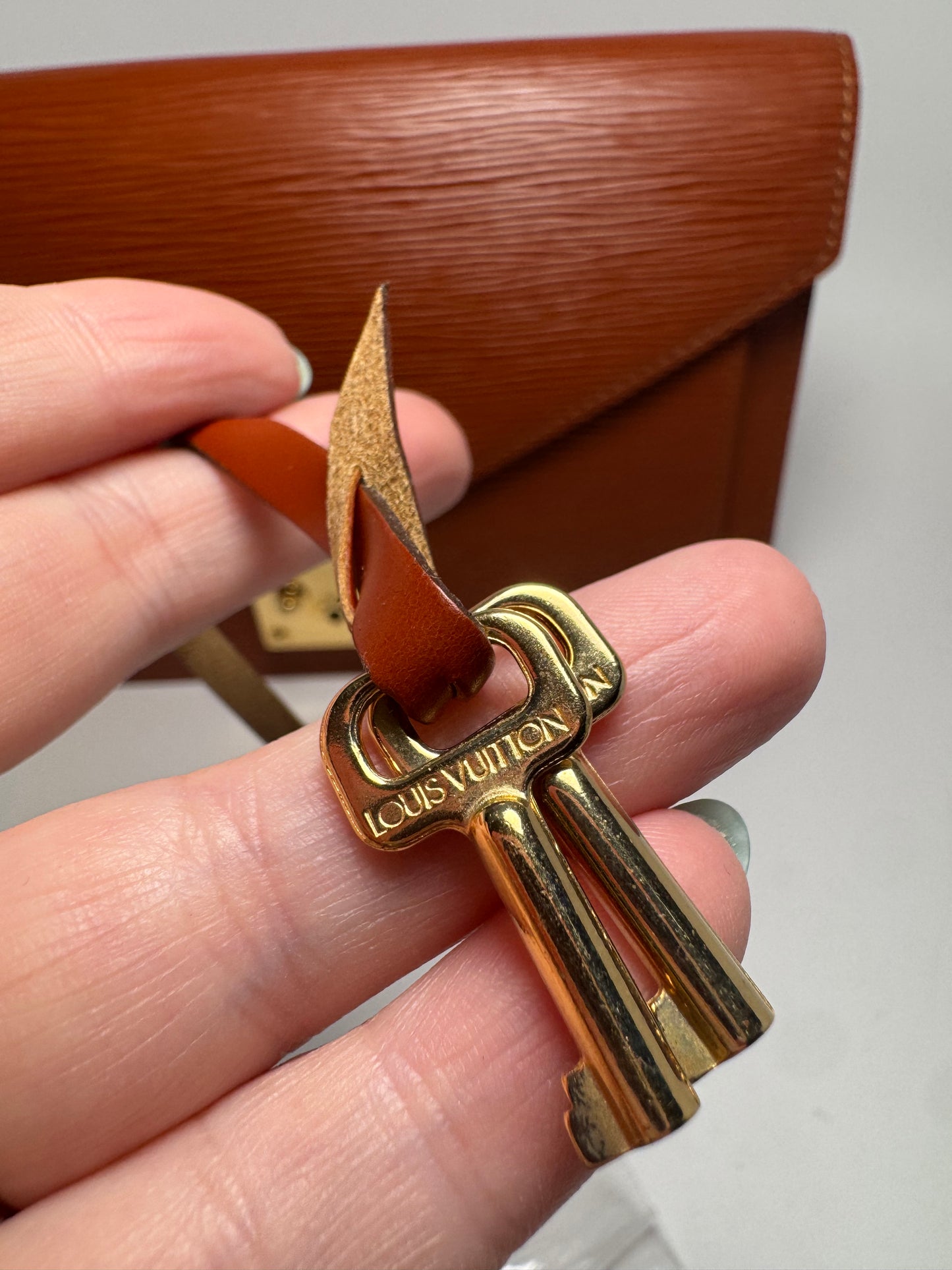 Louis Vuitton Epi Serie Draggone Clutch/Wristlet