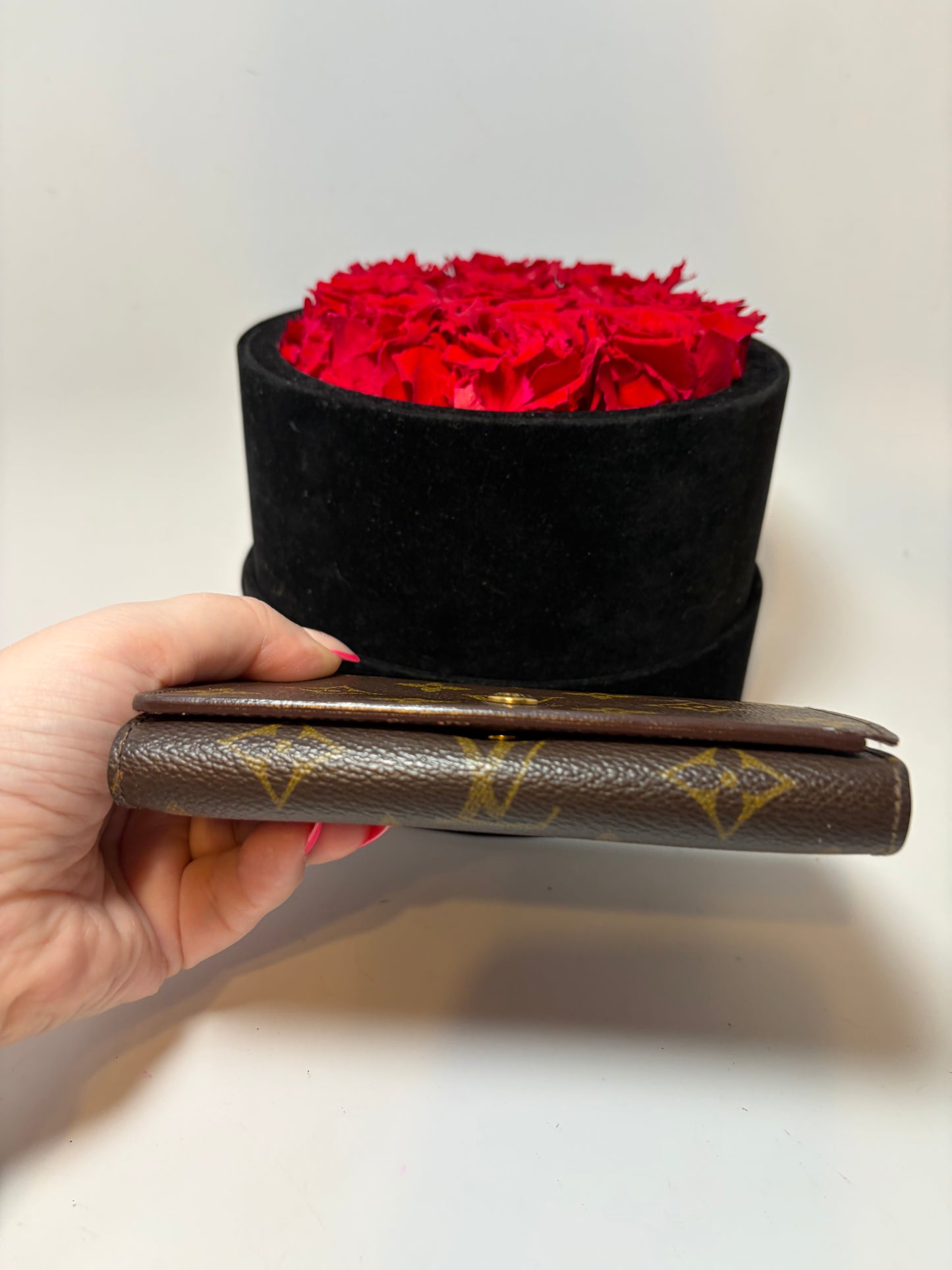 Louis Vuitton Porte Monnaie Tressor Monogram Wallet