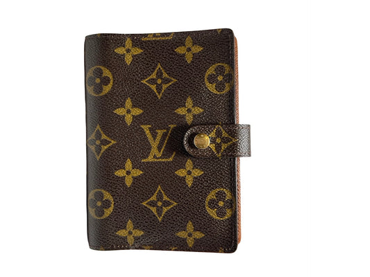 Louis Vuitton Agenda PM Monogram Planner/Passport Holder- Made in Spain Sept. 1999