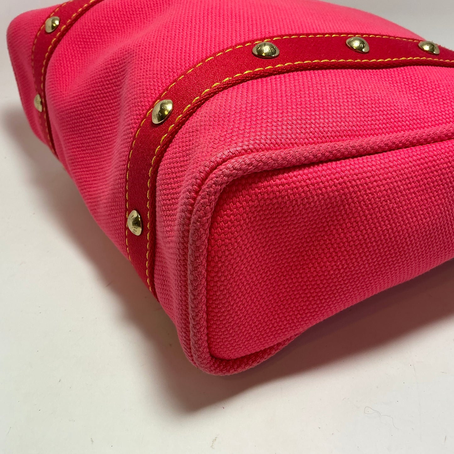 Louis Vuitton Antigua Cabas MM Pink Shoulder Bag Tote