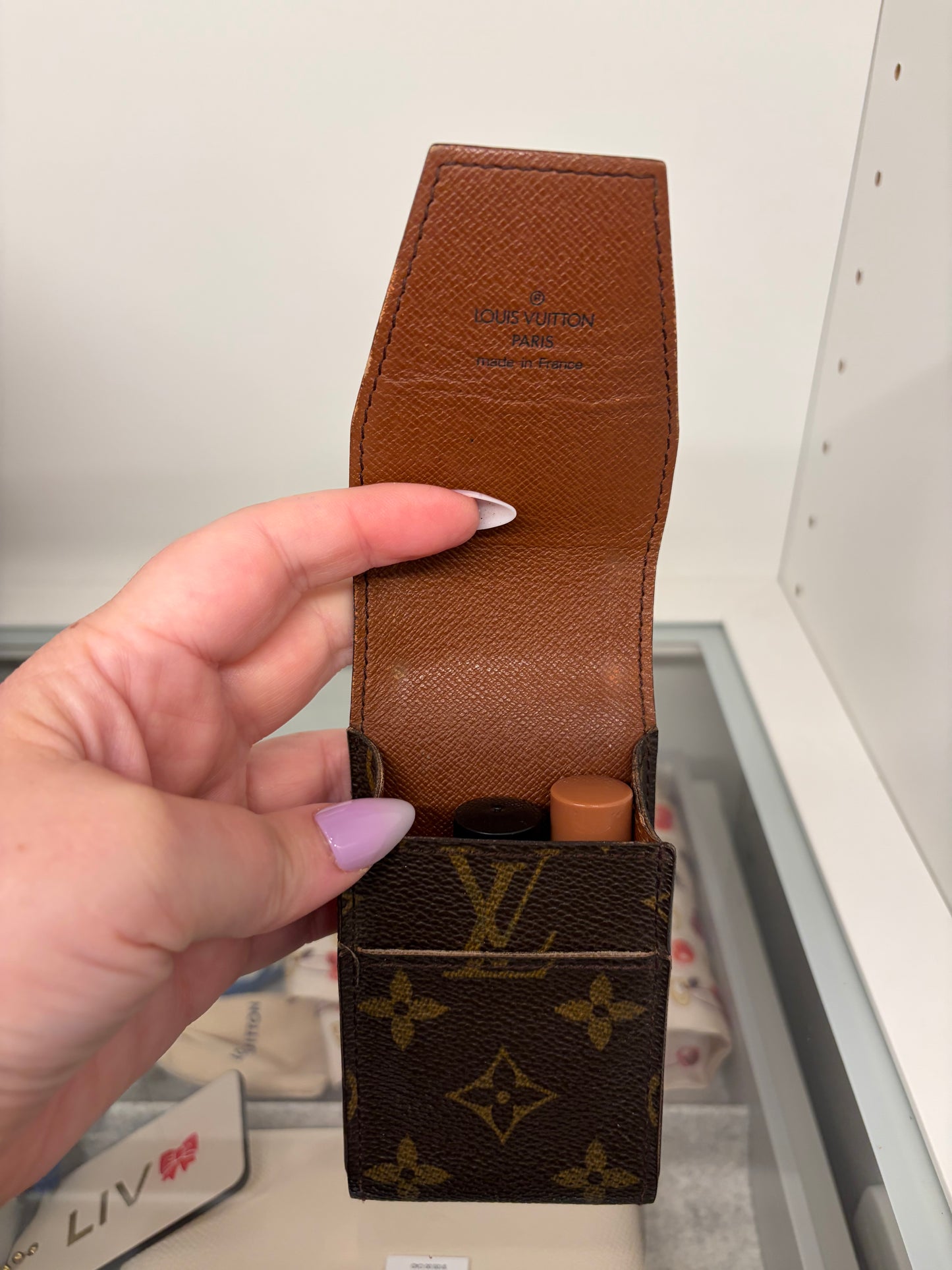 Louis Vuitton Cigarette Case/Lipstick Holder Monogram