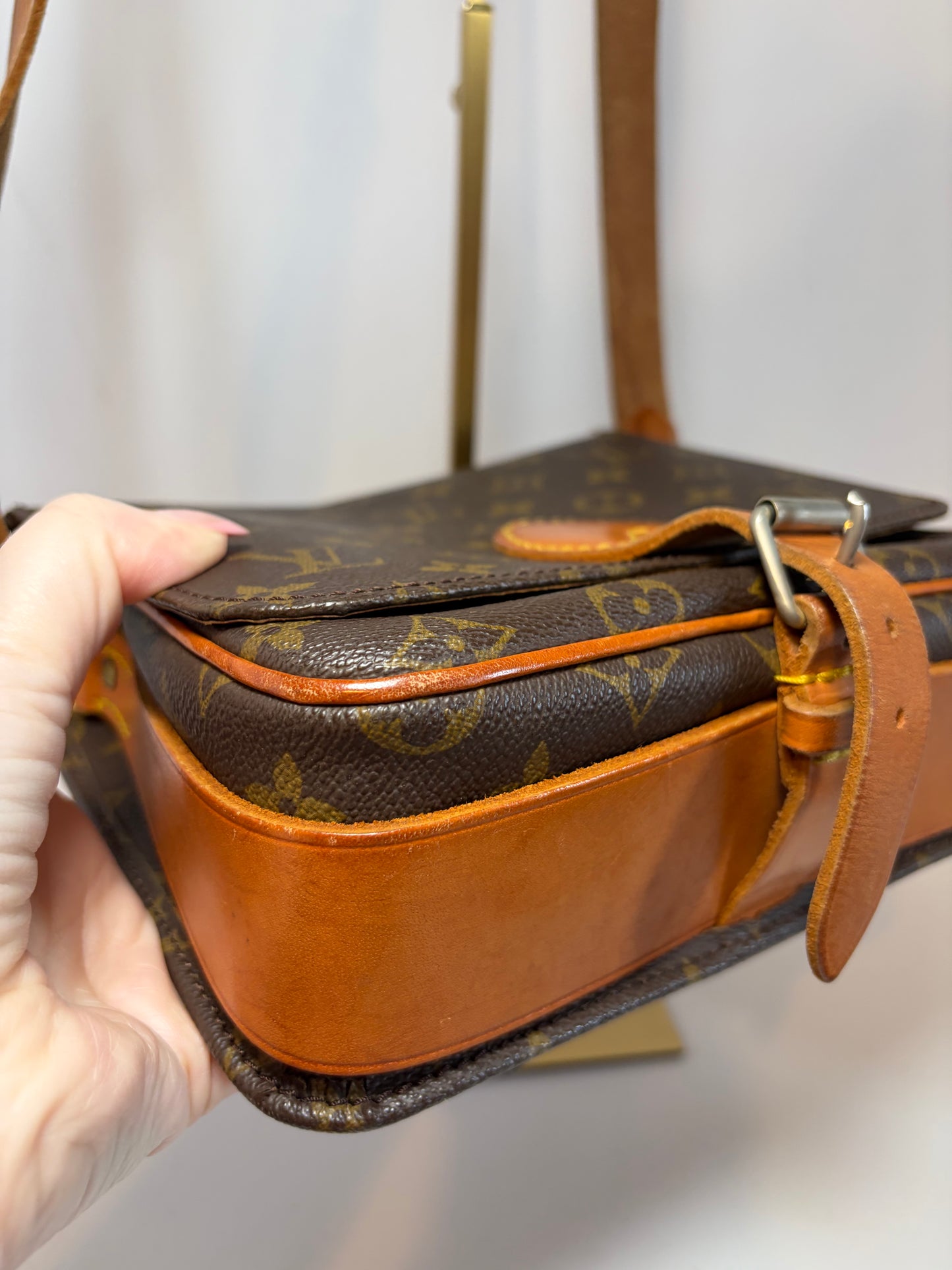 Louis Vuitton Cartouchière MM Monogram Crossbody