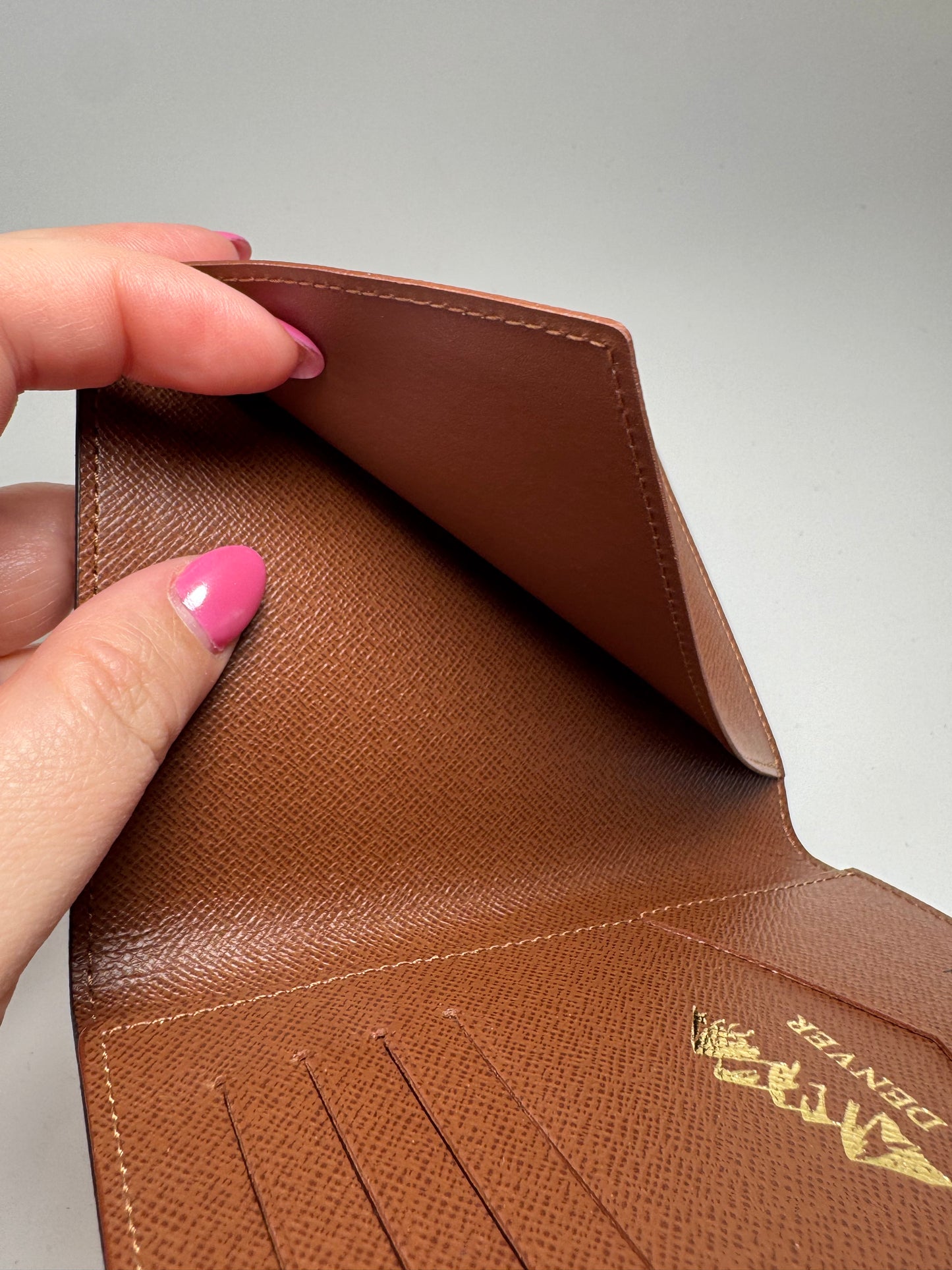 Louis Vuitton Passport Cover Monogram- Microchipped