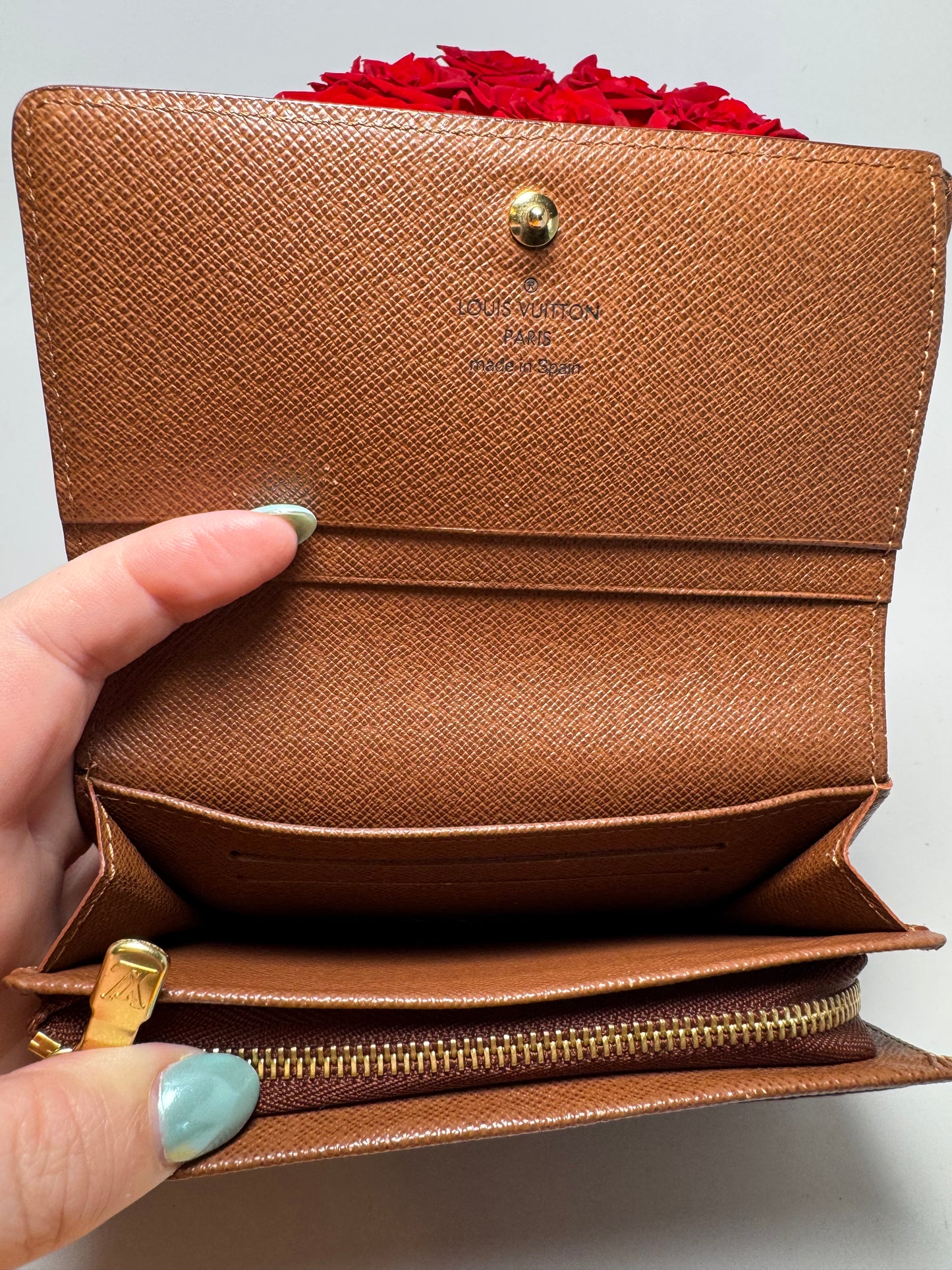 Louis Vuitton Porte Tressor Monogram Wallet
