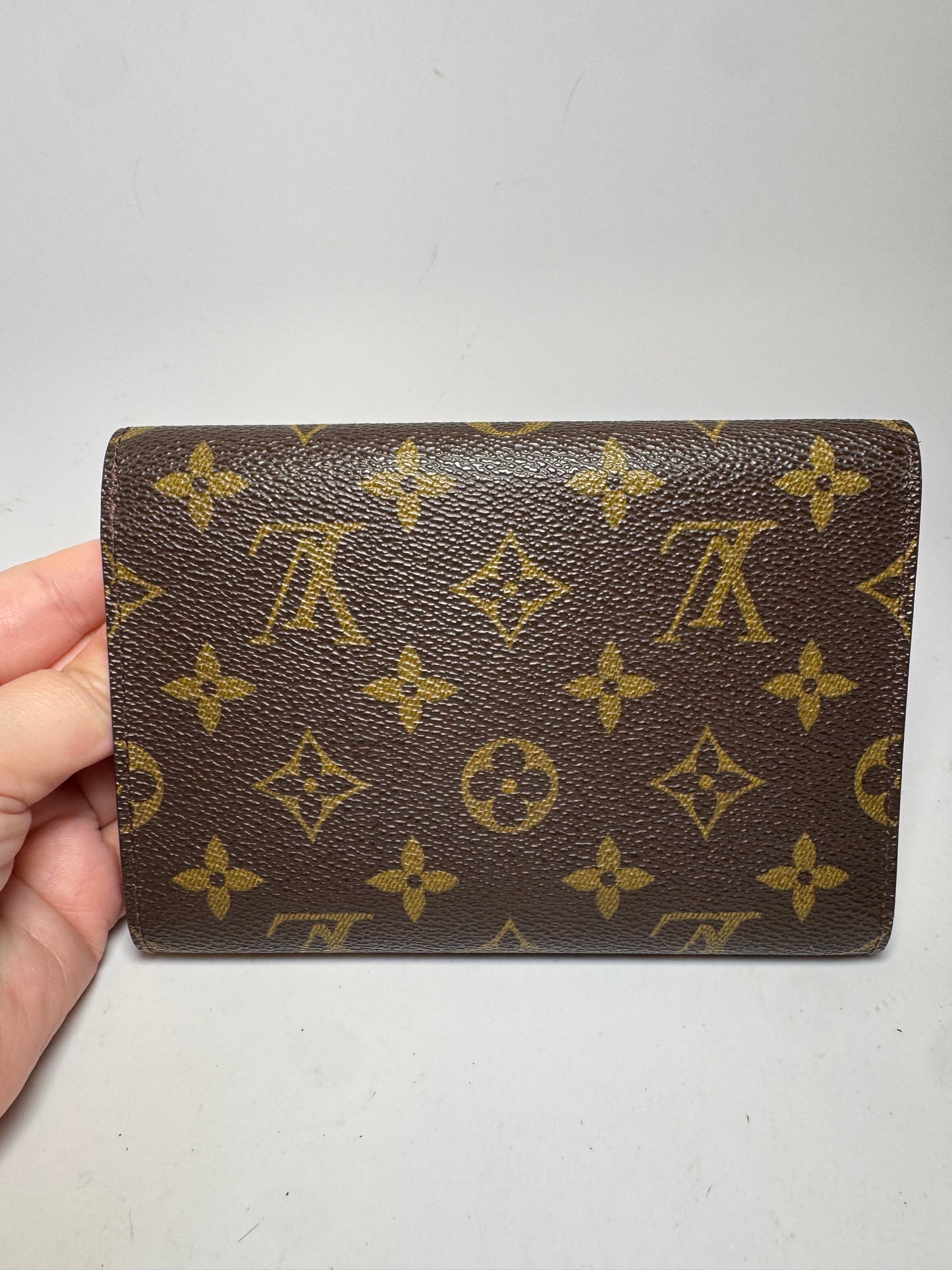 Louis Vuitton Monogram Porte Tresor Etui Papiers Wallet April 2000 in France