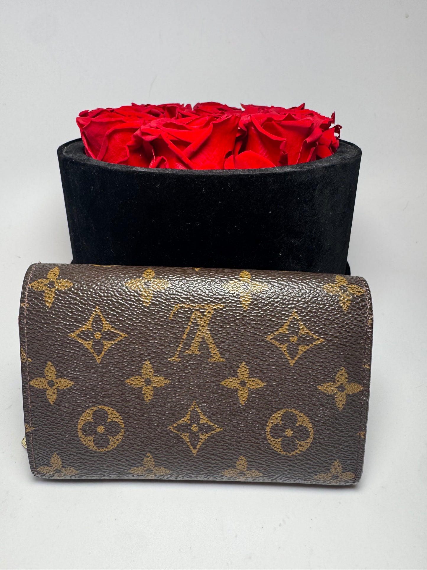 Louis Vuitton Porte Monnaie Tresor Monogram Compact Wallet