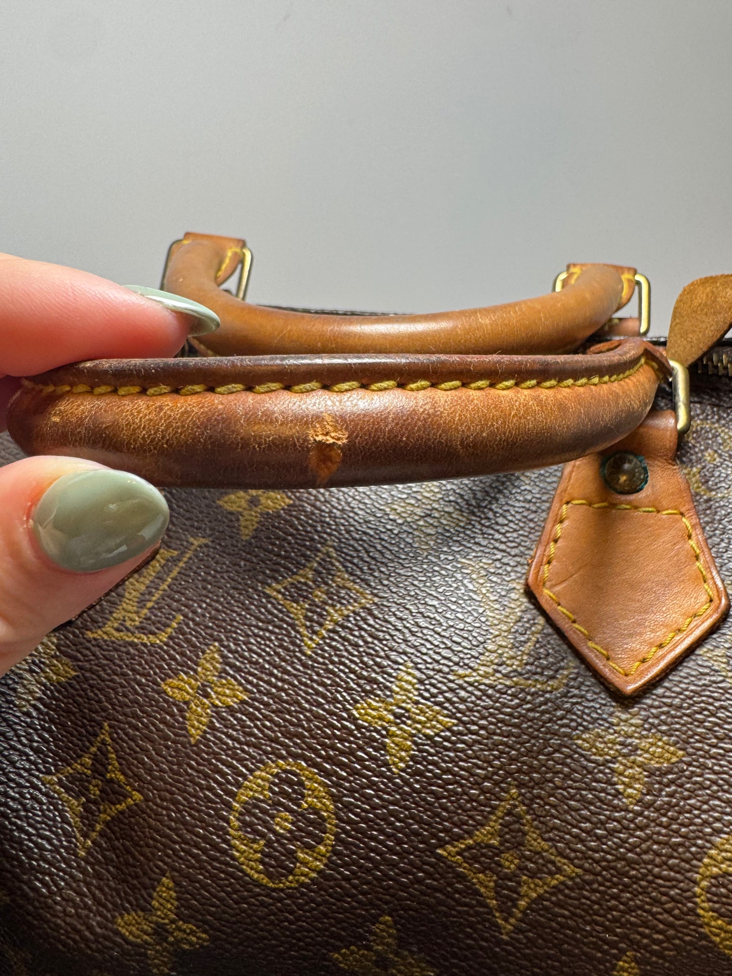Louis Vuitton Speedy 30 Monogram-July 1993 in France