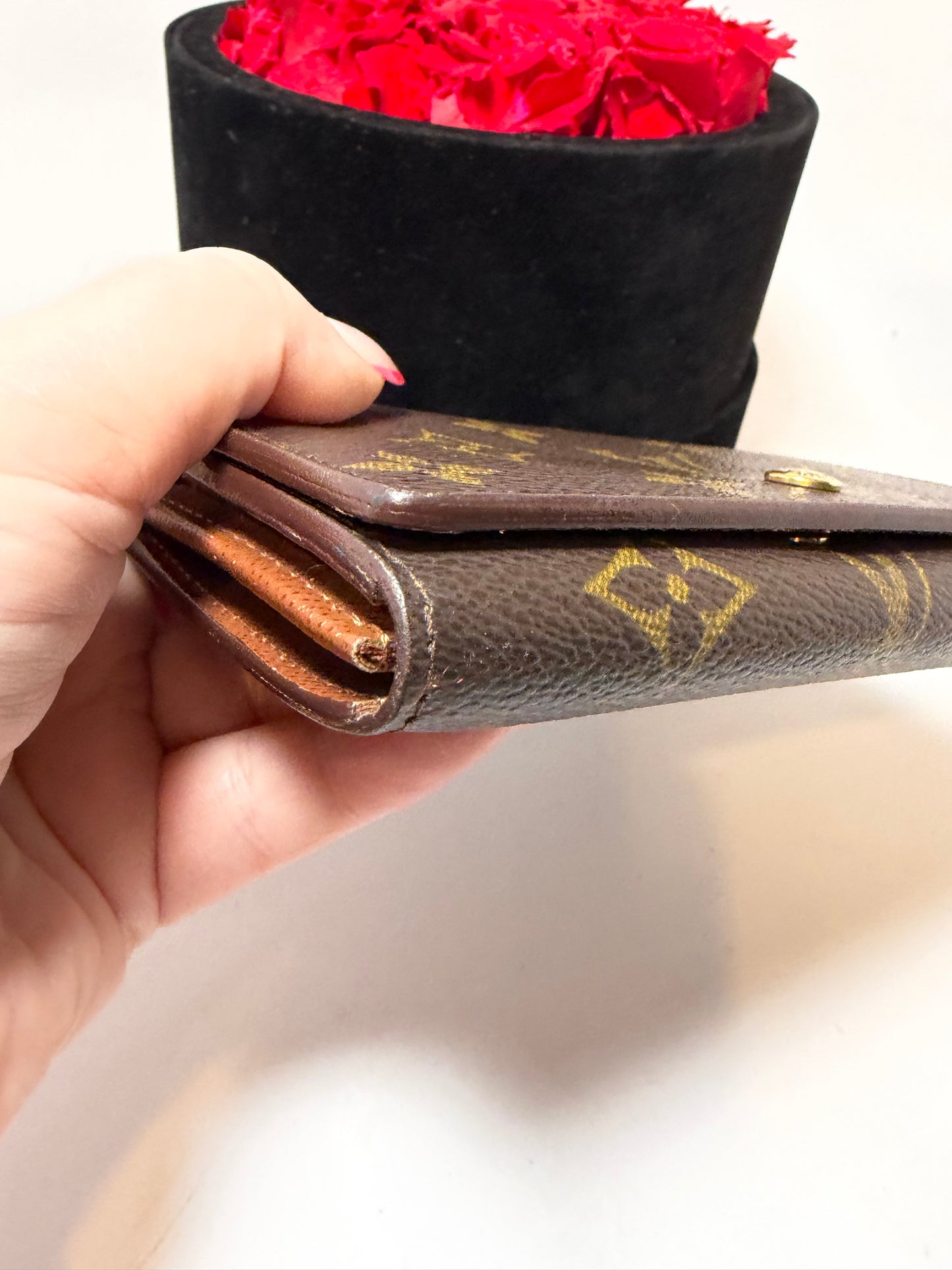 Louis Vuitton Porte Monnaie Tressor Monogram Wallet