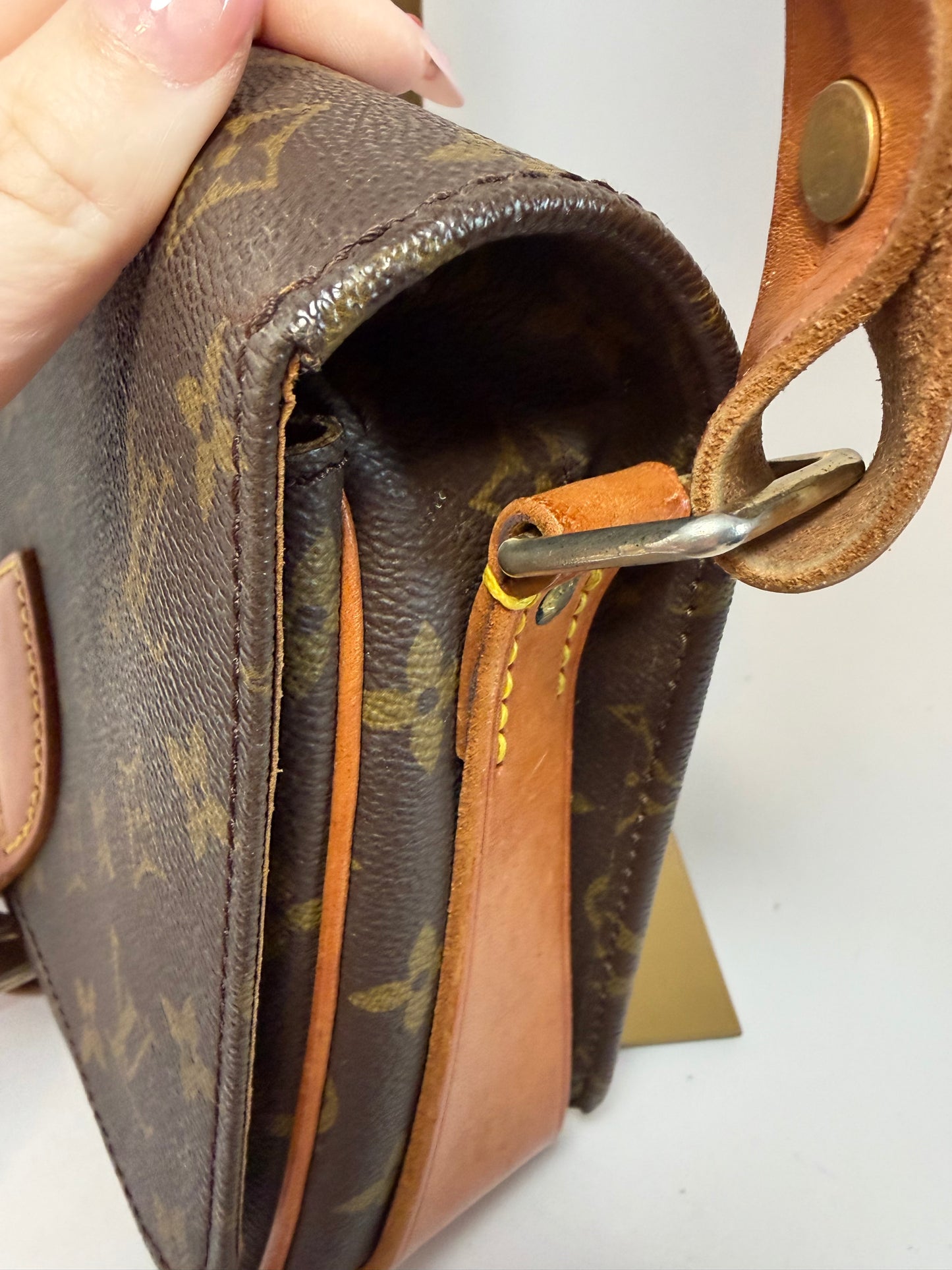 Louis Vuitton Cartouchière MM Monogram Crossbody