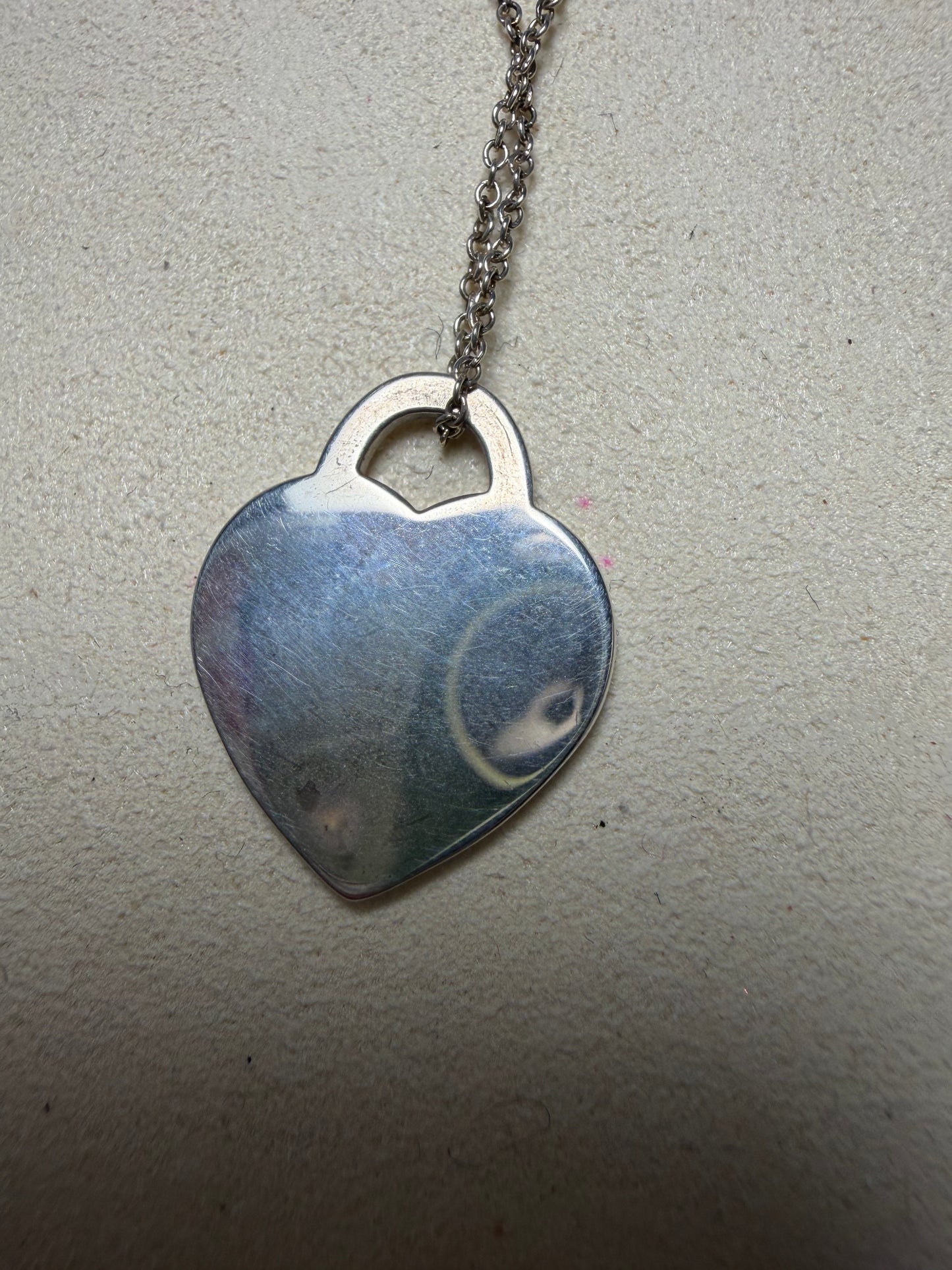 Tiffany & Co Return To Tiffany  Small Sterling Silver Necklace