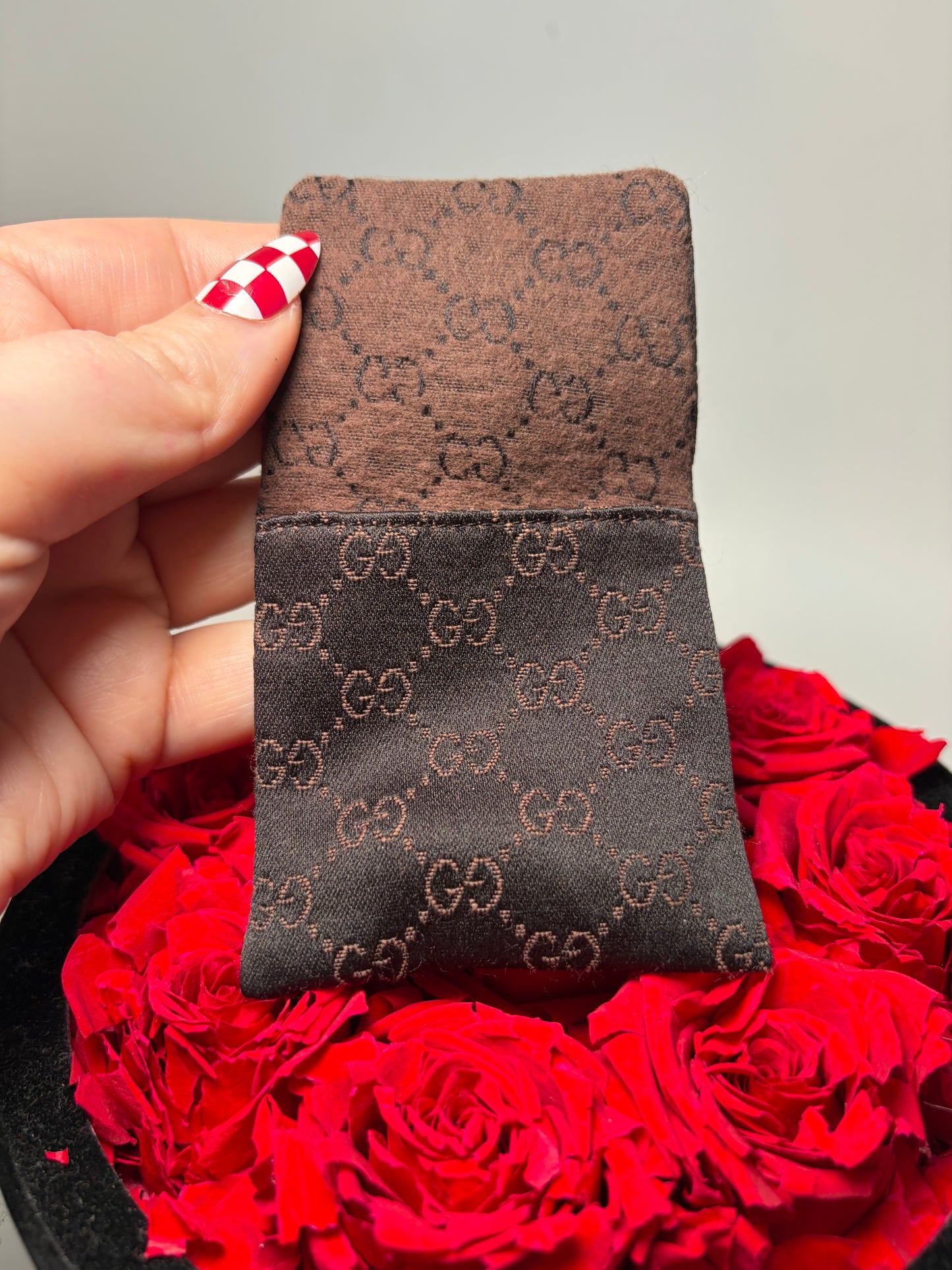 Gucci GG 925 Sterling Silver Stud Earrings with Dust Bag & COA