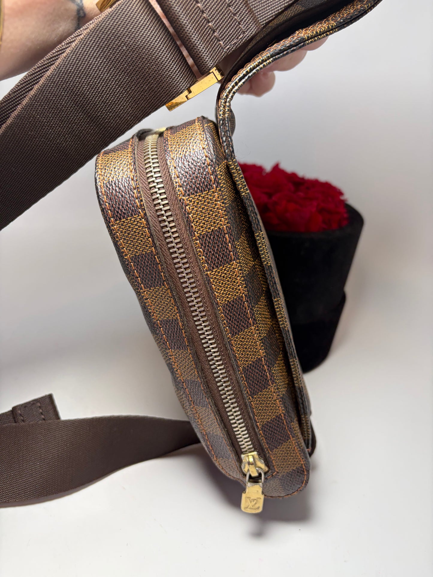 Louis Vuitton Damier Ebene Geronimo Belt Bag