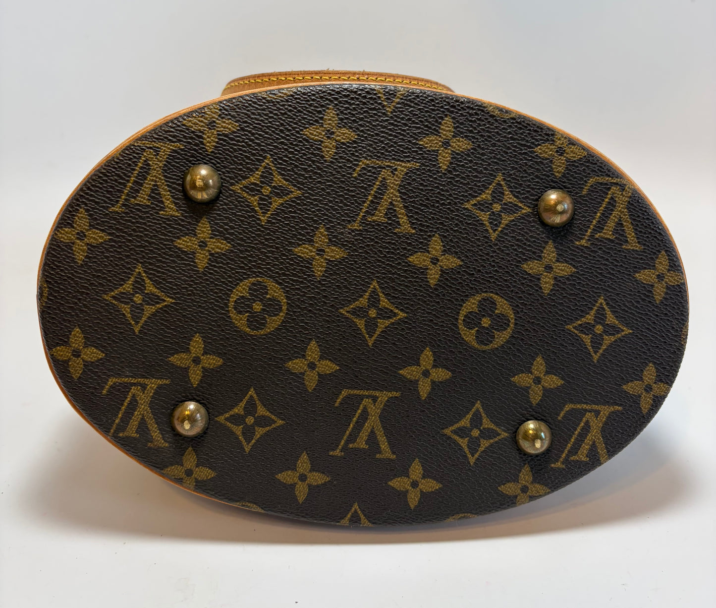 Louis Vuitton Petite Bucket Bag PM Monogram Tote