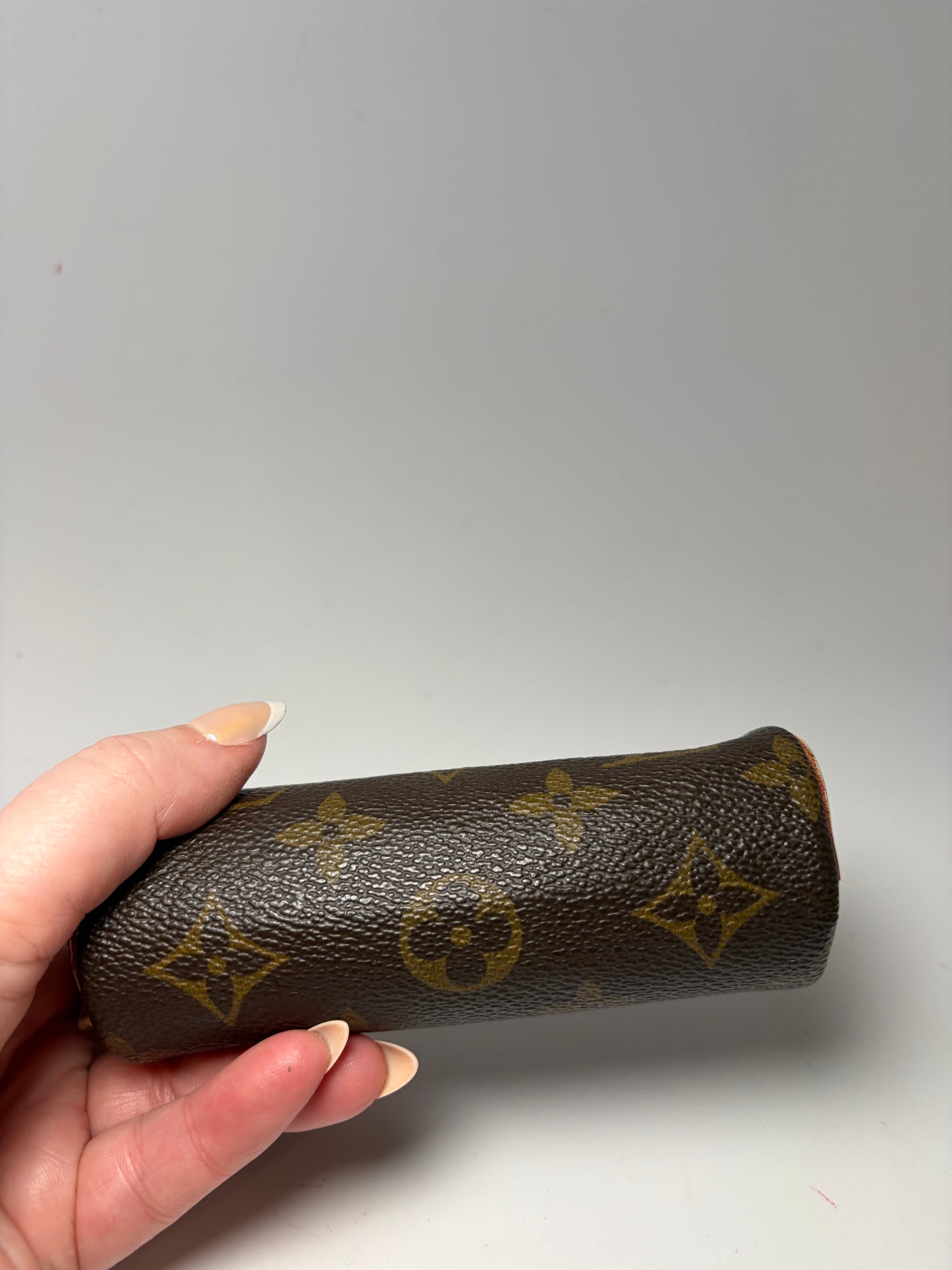 Louis Vuitton Etui 3 Ball Golf Ball Holder/Small Cosmetic Pouch