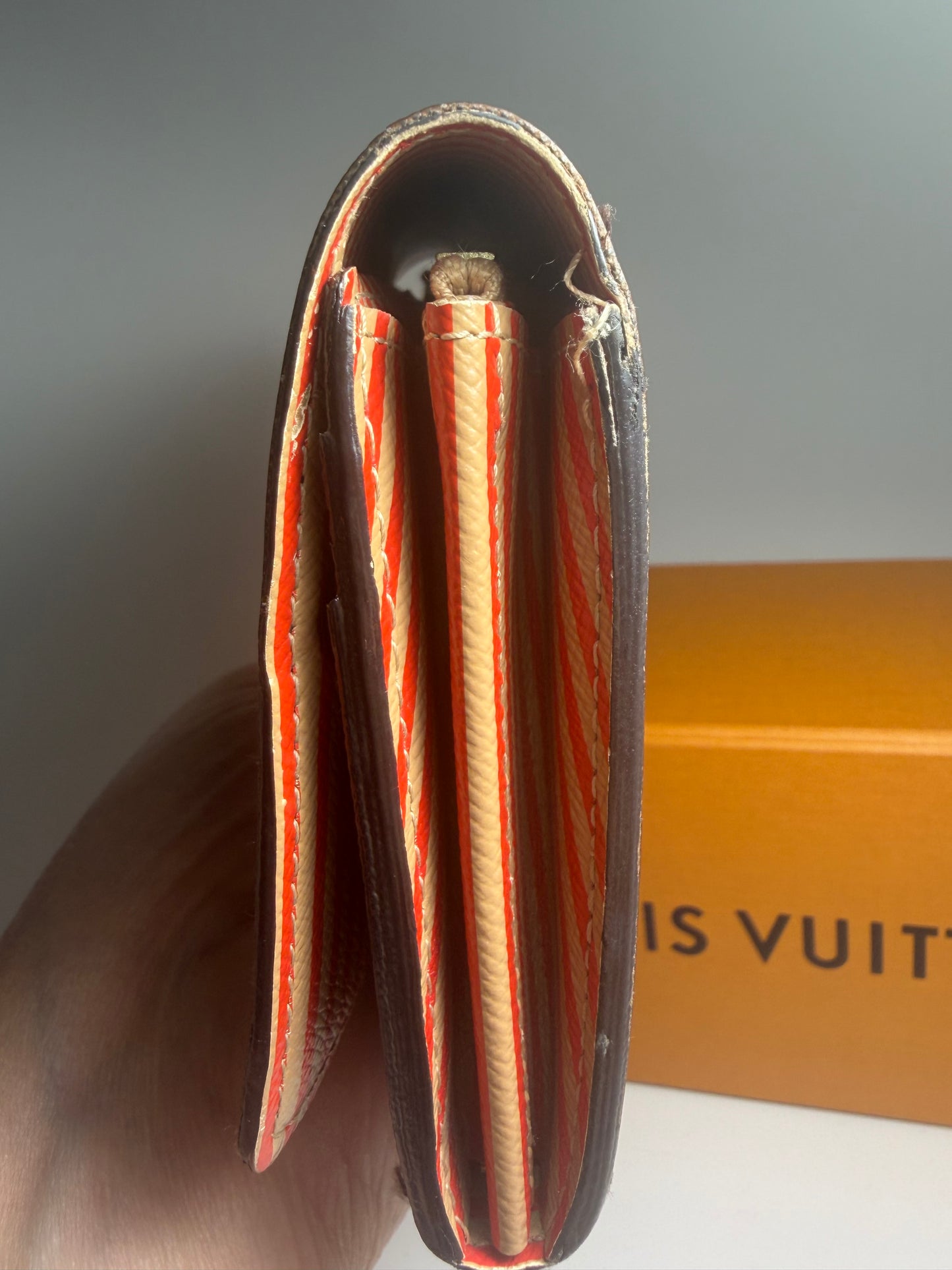 Louis Vuitton Vintage Sarah Trunks and Locks Monogram Wallet