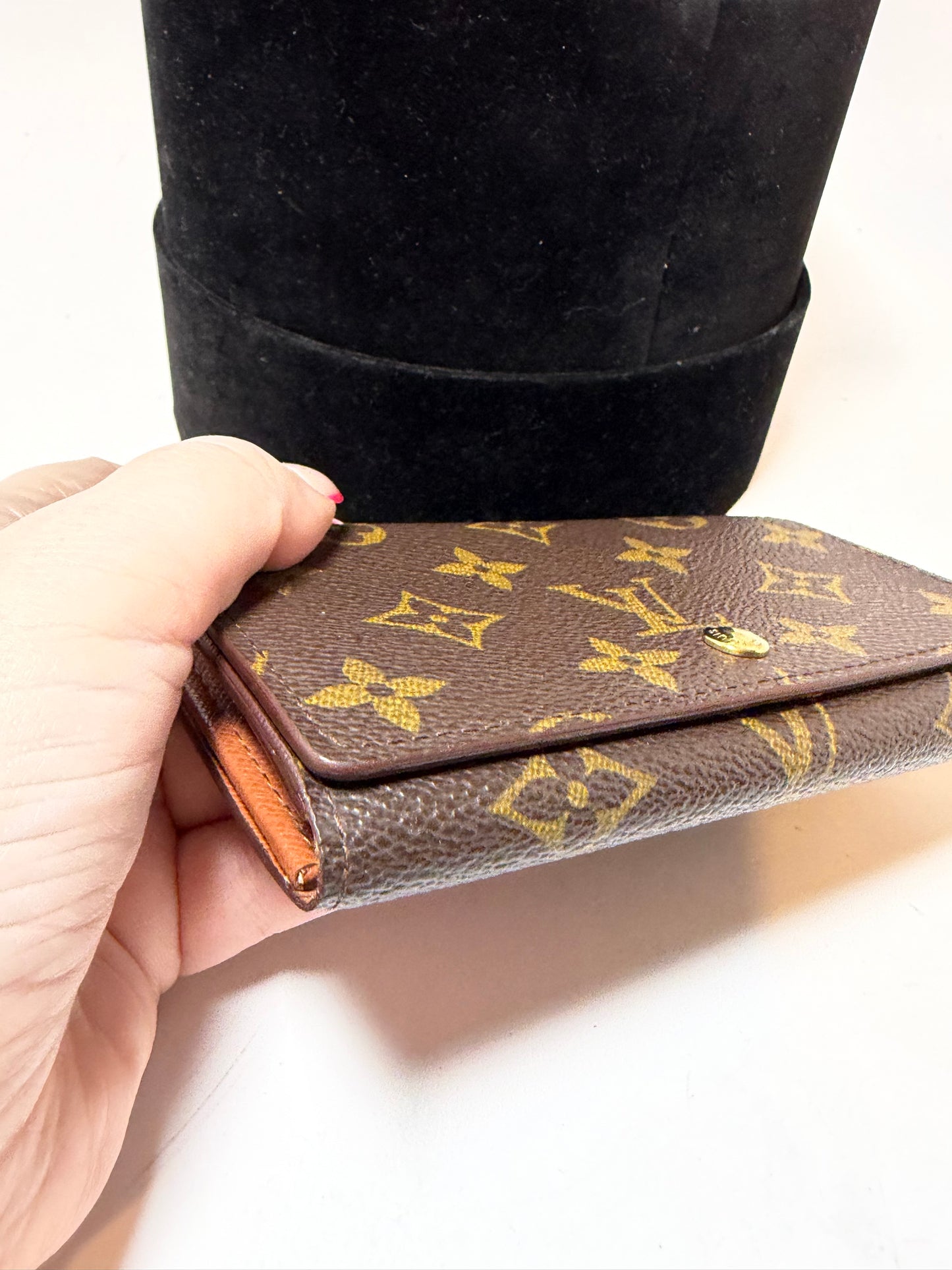 Louis Vuitton Porte Monnaie Tressor Monogram Wallet