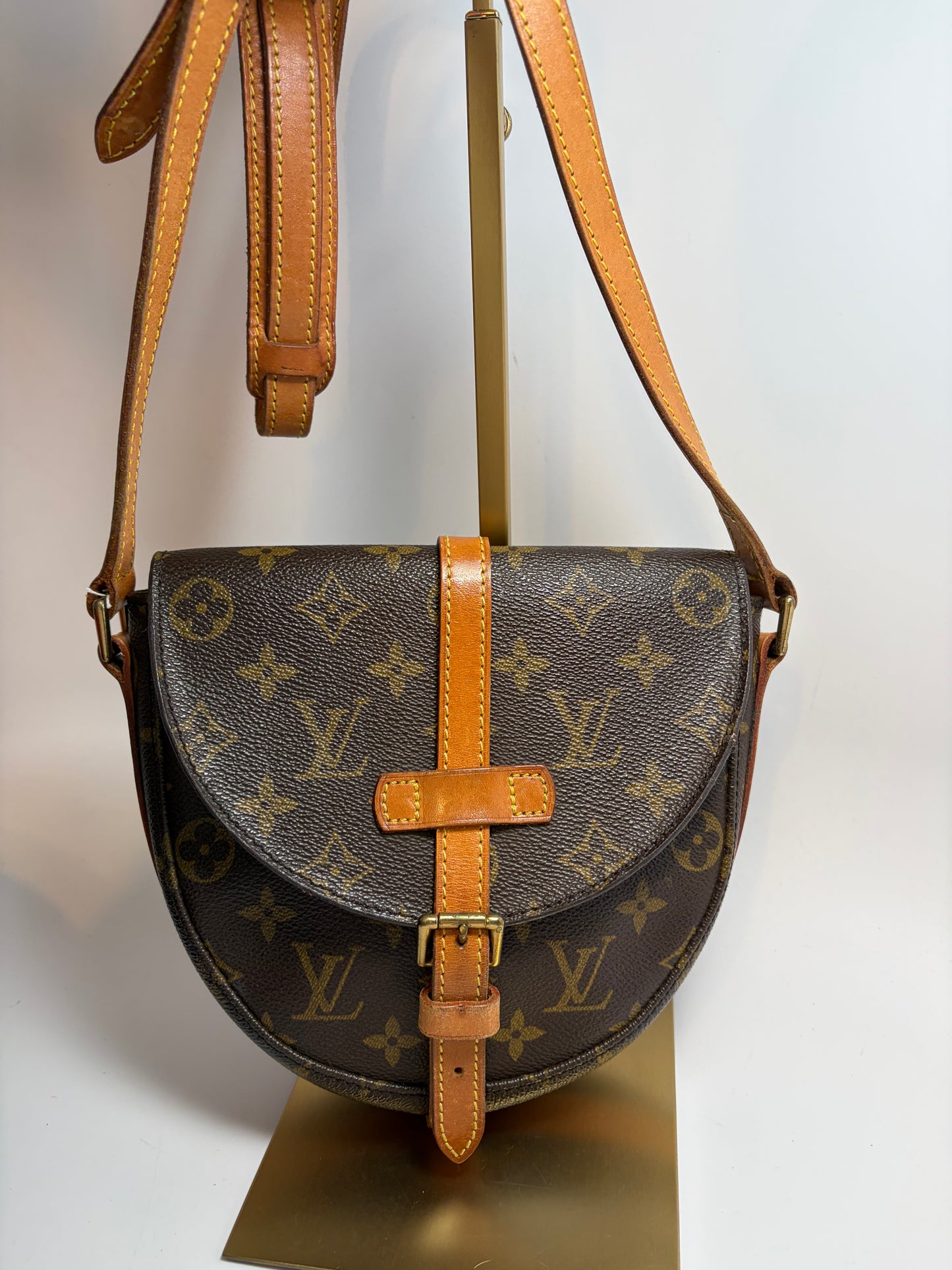 Louis Vuitton Chantilly PM Monogram Crossbody, Made in France May 1989
