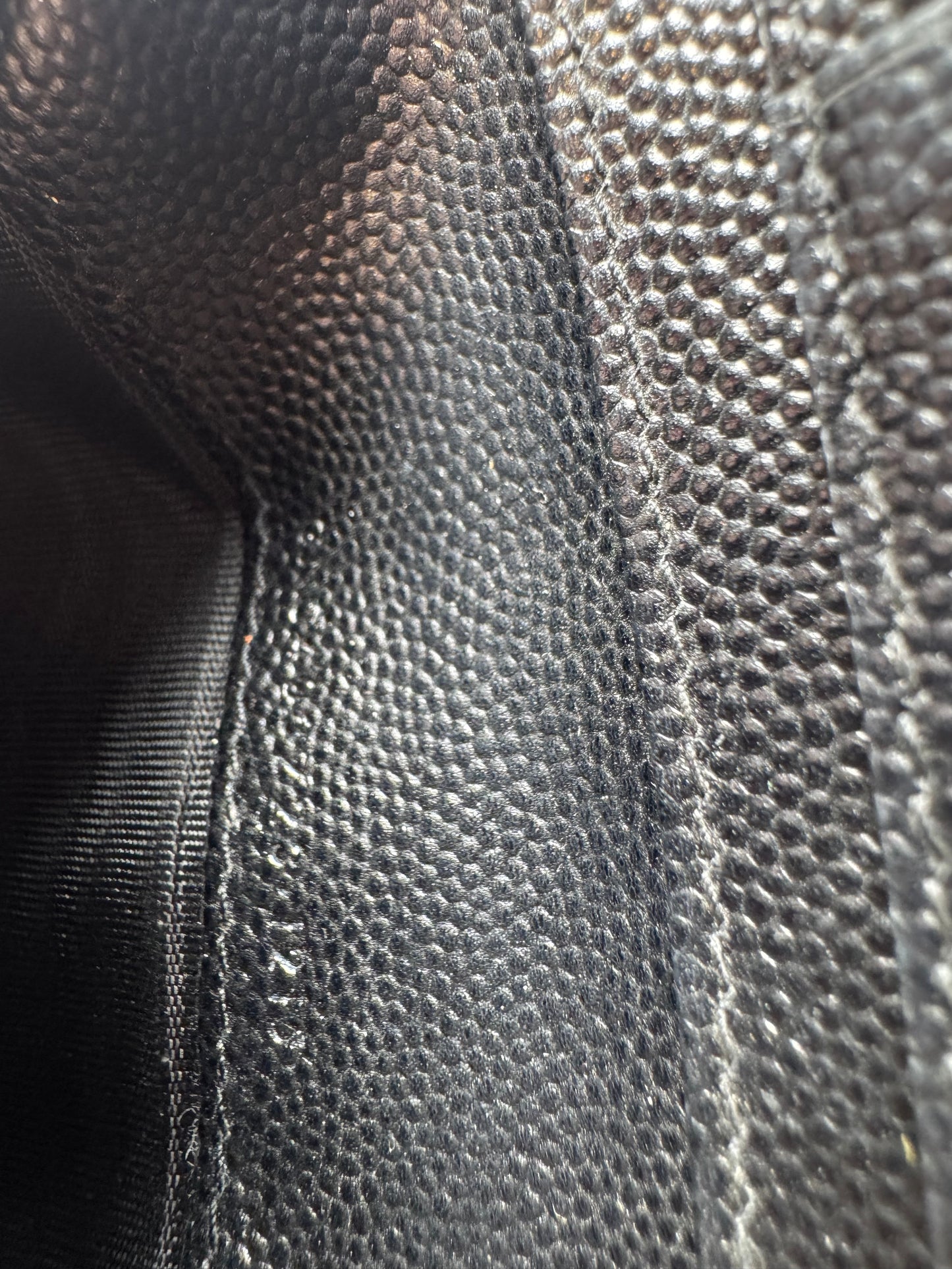 Saint Laurent Bifold Cassandra Wallet Caviar Leather