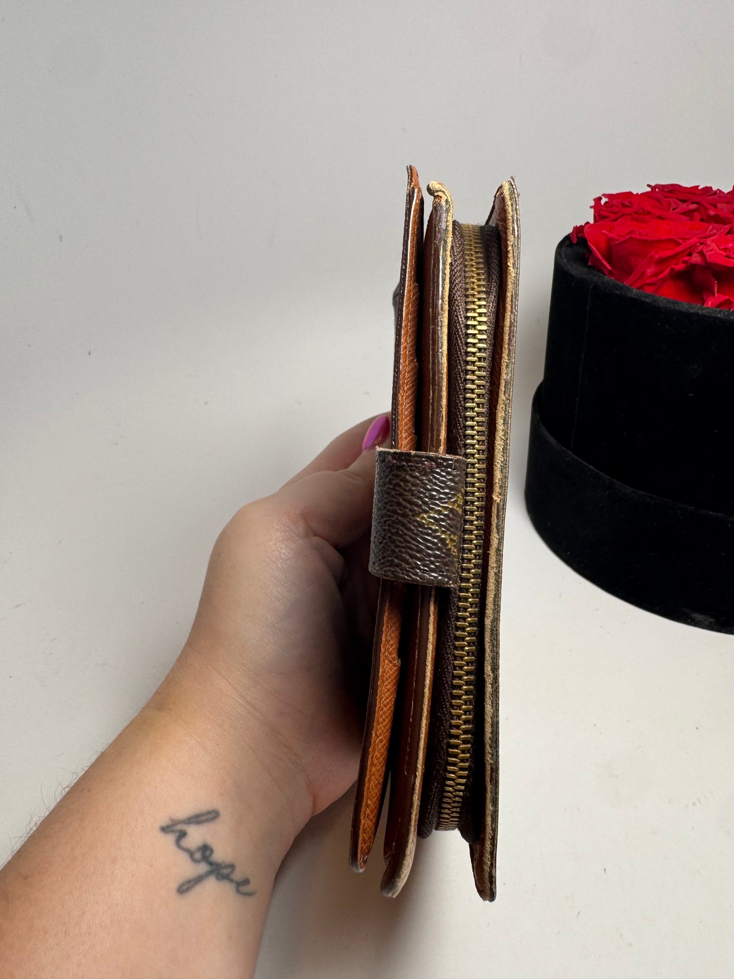 Louis Vuitton Porte Papier Passport Wallet Monogram