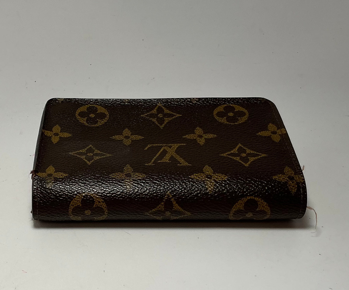 Louis Vuitton French Purse Kiss Lock Wallet Monogram