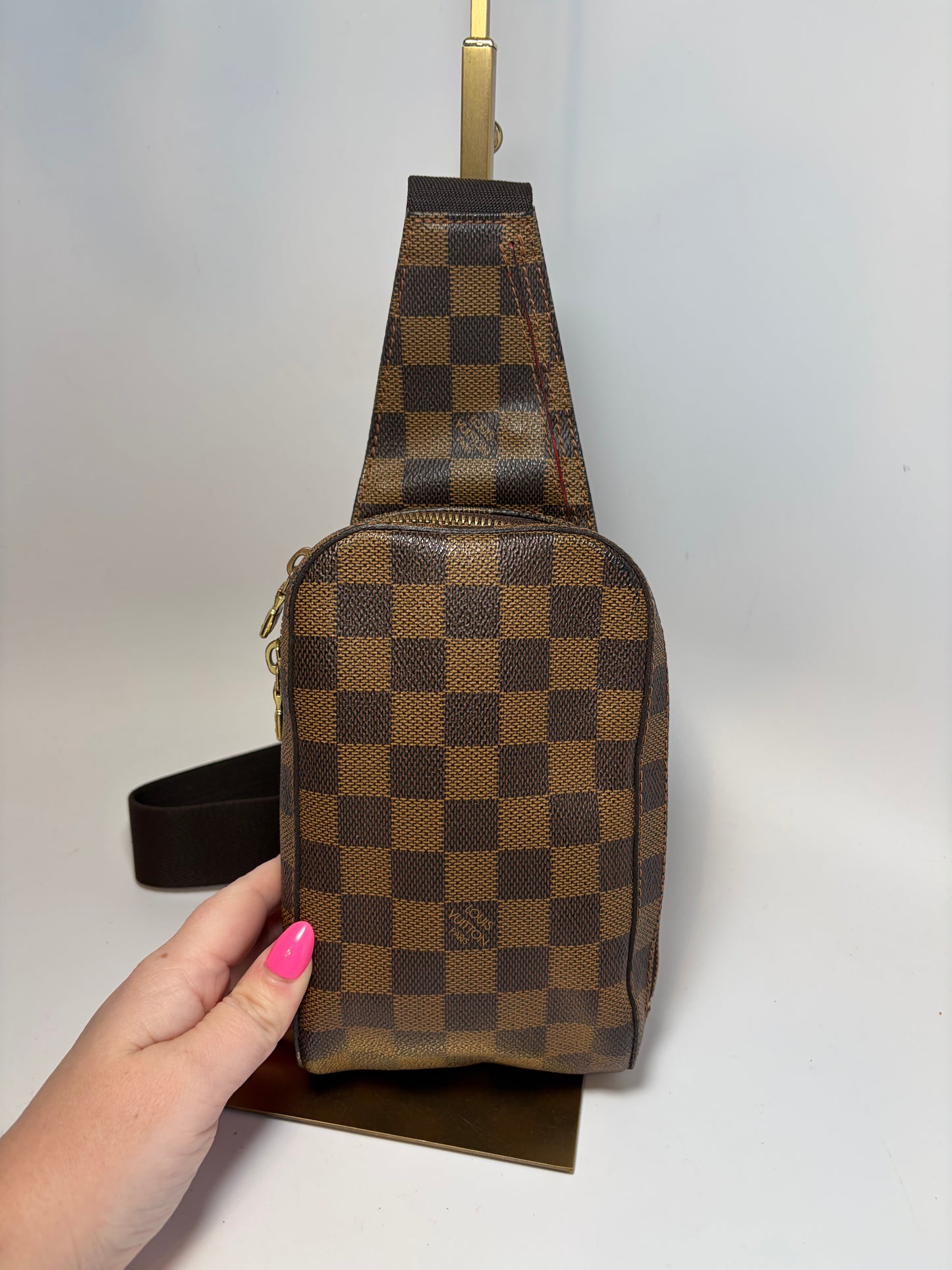 Louis Vuitton Damier Ebene Geronimo Bum Bag