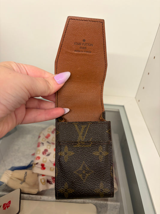 Louis Vuitton Cigarette Case/Lipstick Holder Monogram