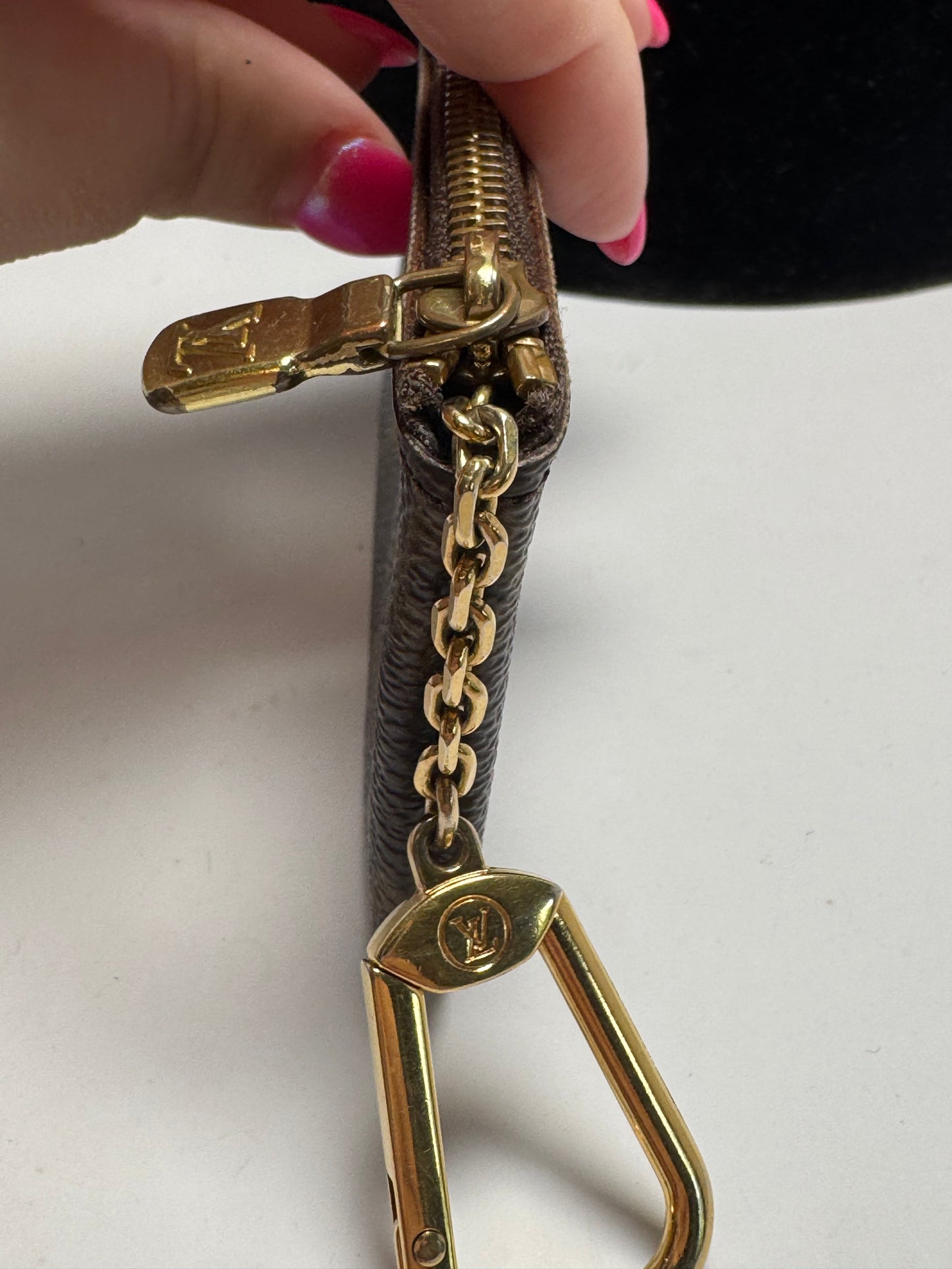 Louis Vuitton Key Cles/Key Pouch Monogram