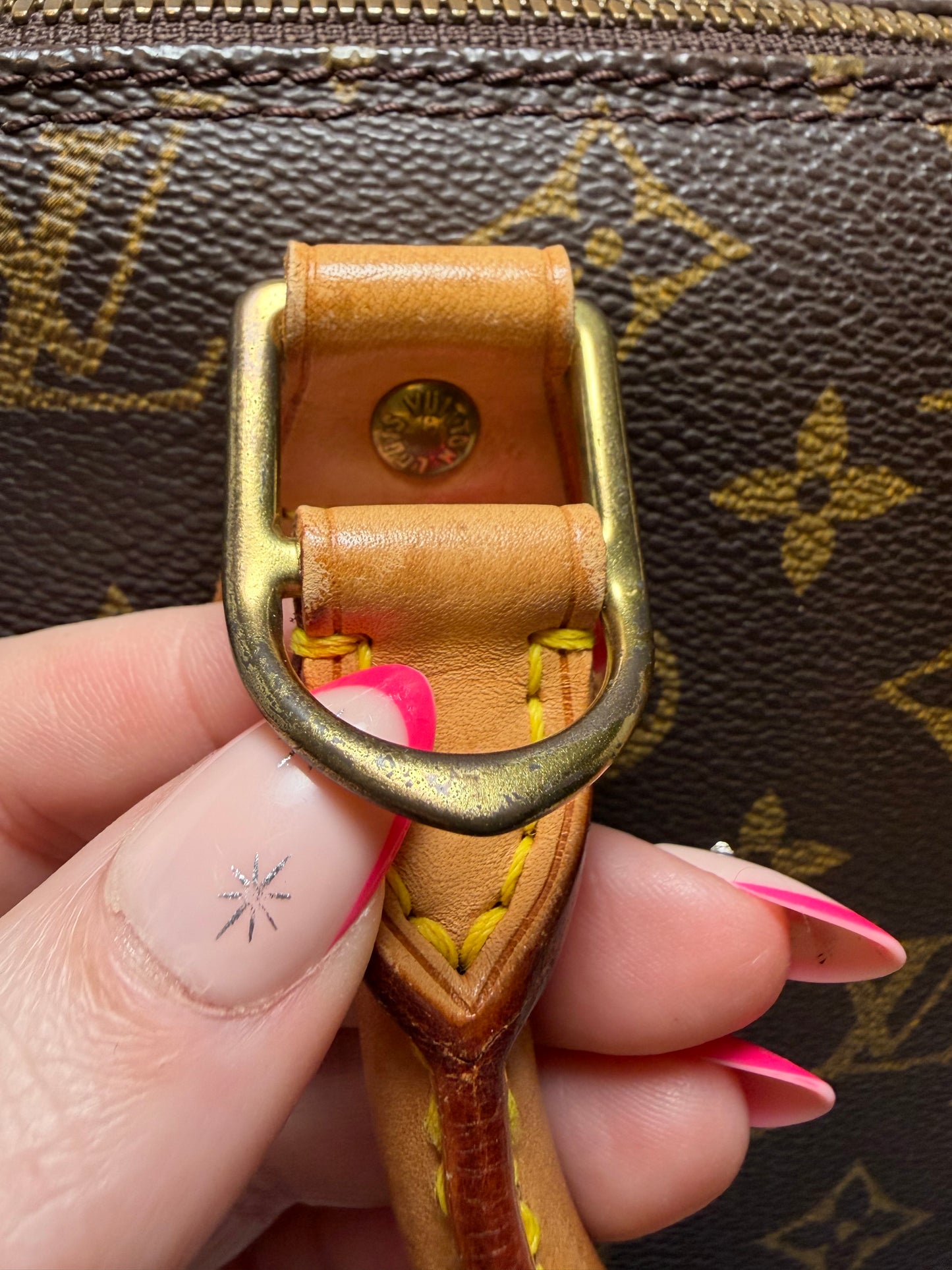 Louis Vuitton Alma PM Monogram Made in France March 1999