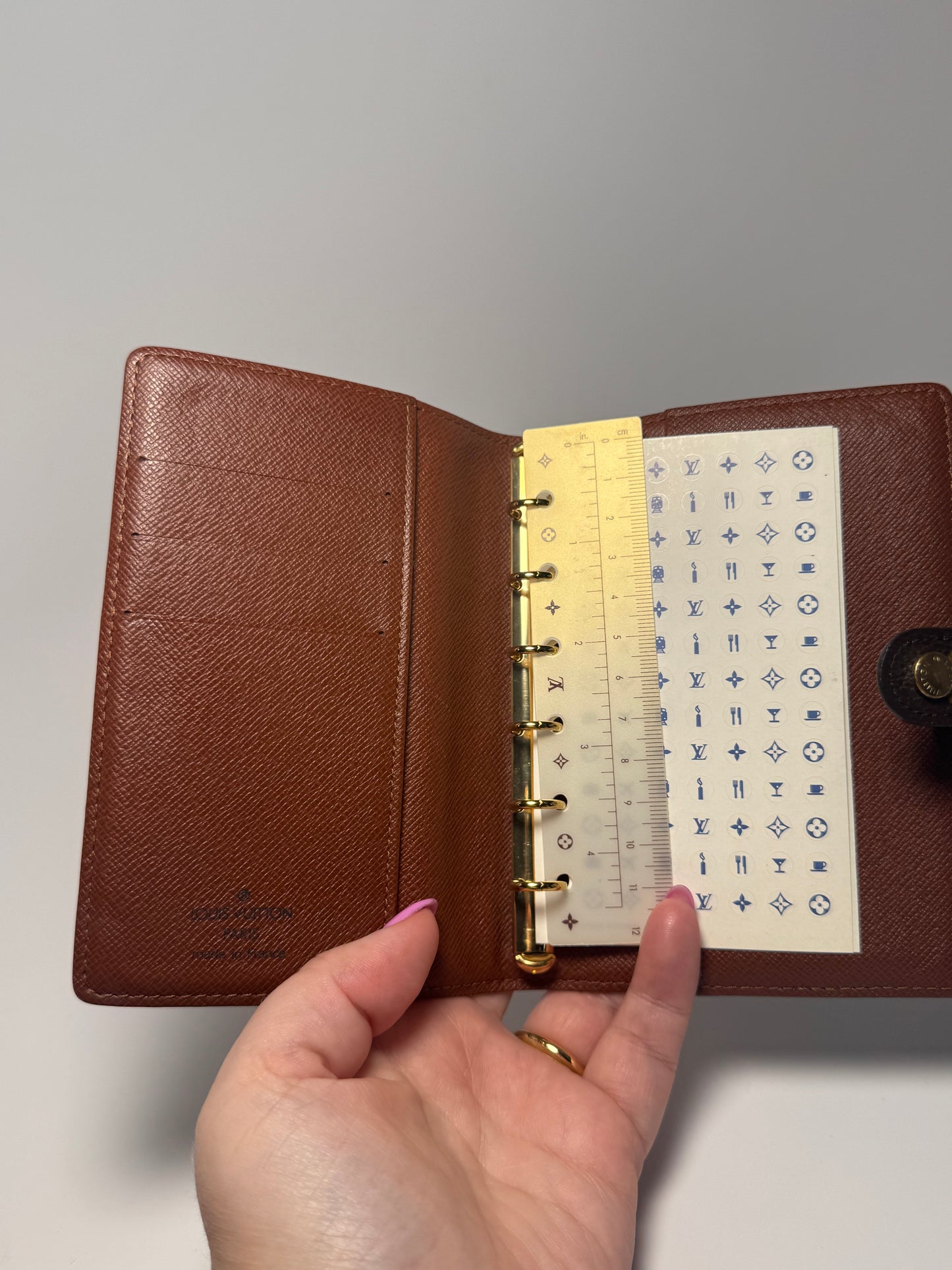 Louis Vuitton Monogram Agenda PM/Planner/Passport Holder- France June 2002