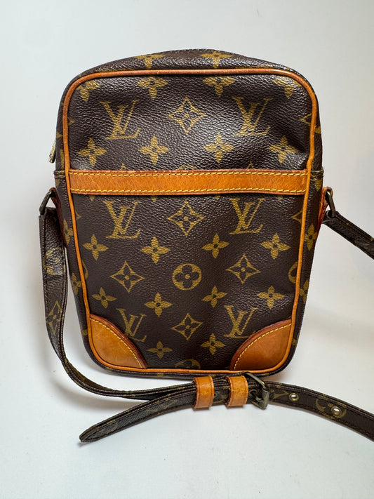 Louis Vuitton Danube Monogram Crossbody Bag – Vintage 1989, Made in France