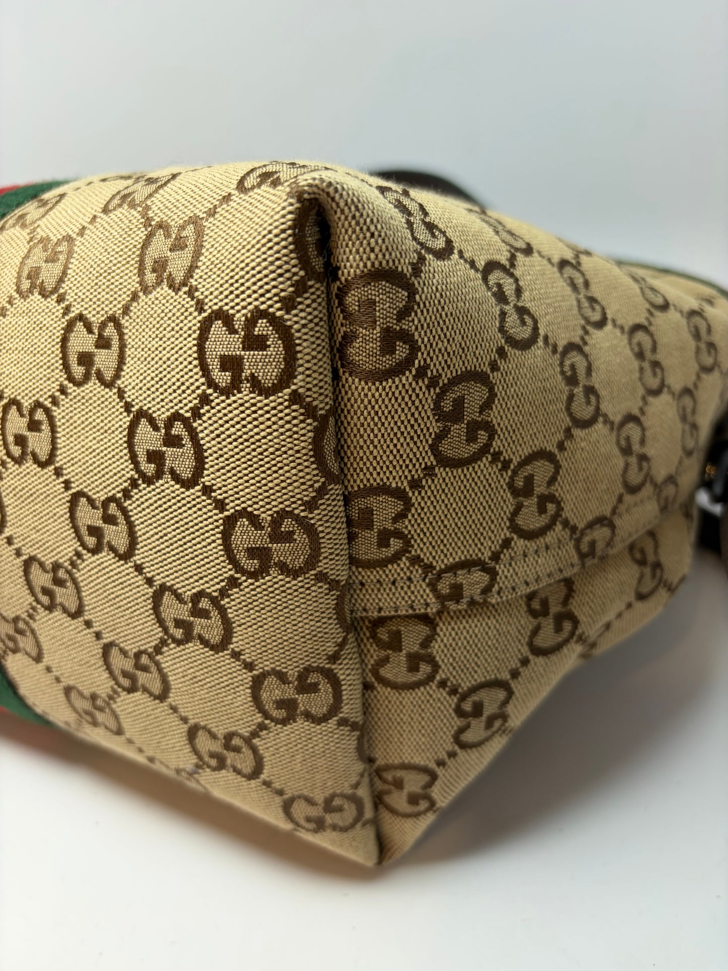 Gucci Giglio Small Canvas Tote/Crossbody LIKE NEW