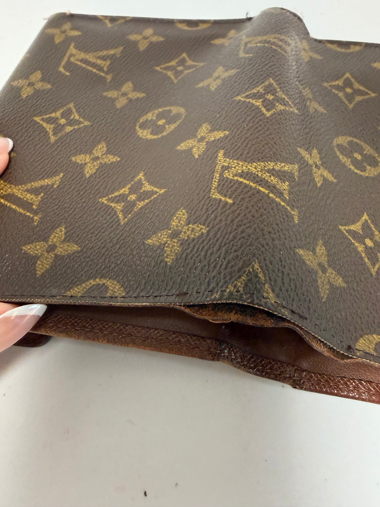 Louis Vuitton Porte Tressor Etui Papier Passport Wallet Monogram
