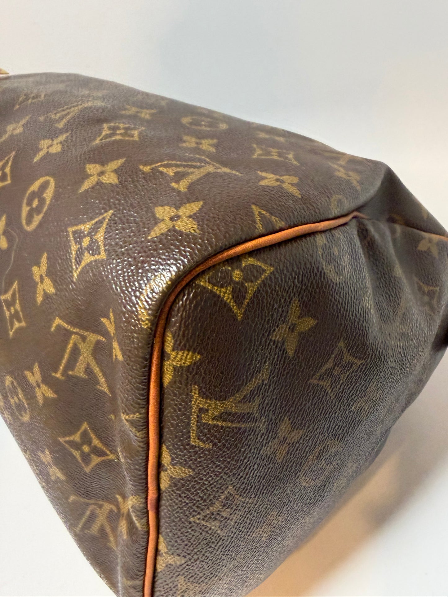 Louis Vuitton Speedy 30 Monogram, Made in France June 1993 w/Certificate of Authenticity