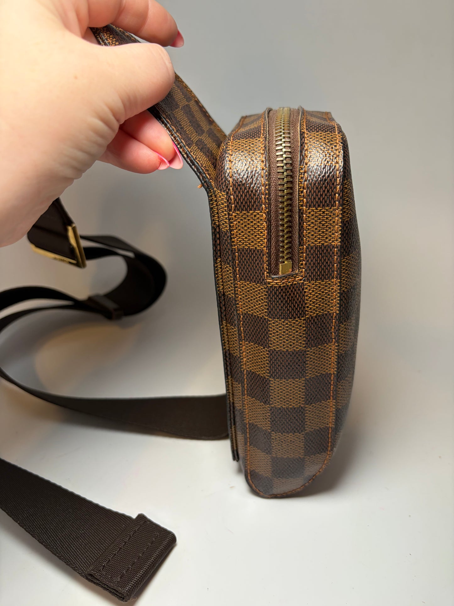 Louis Vuitton Geronimo Belt Bag/Bum Bag Damier Ebene